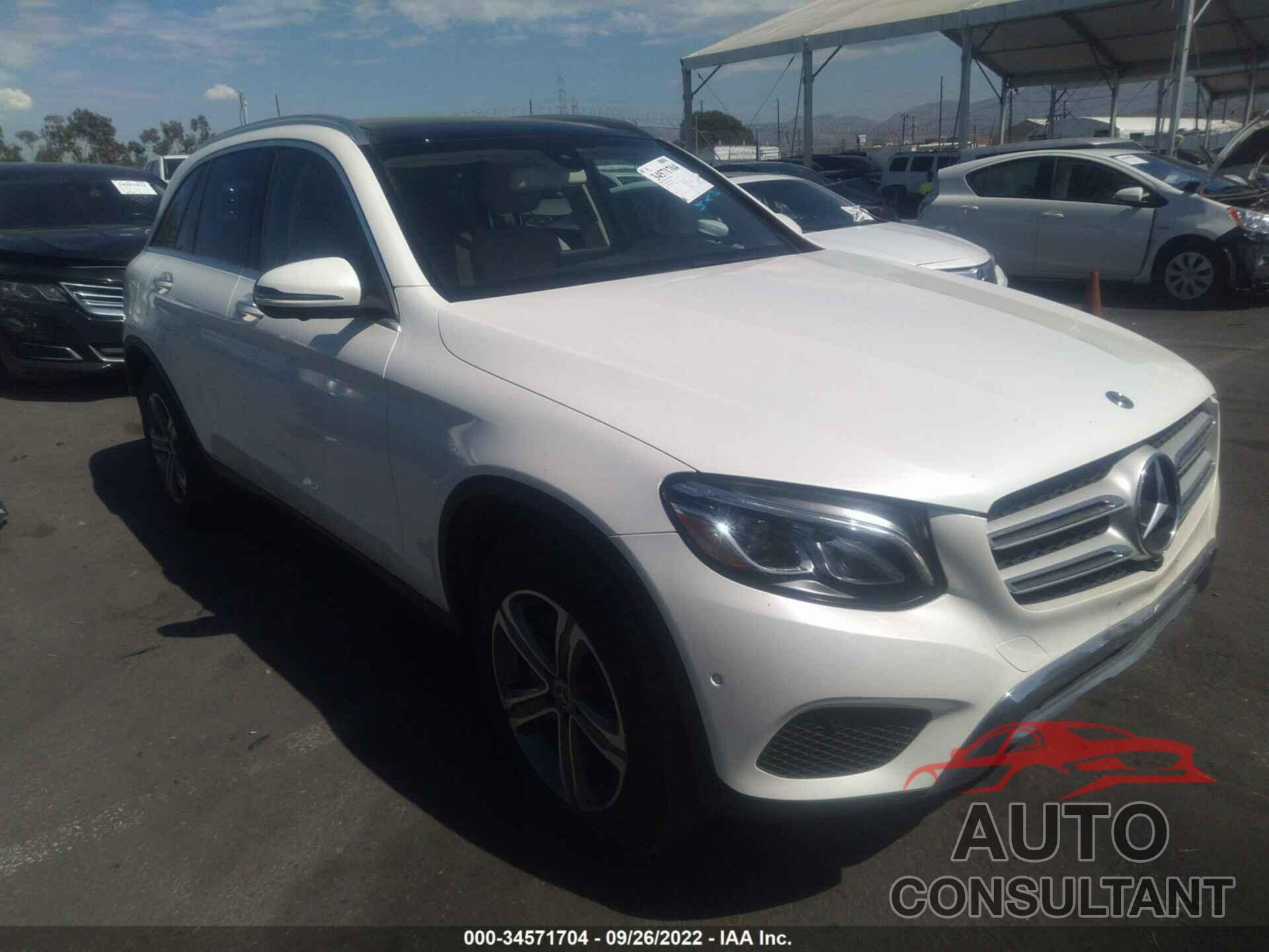 MERCEDES-BENZ GLC 2019 - WDC0G4JB1KF664398