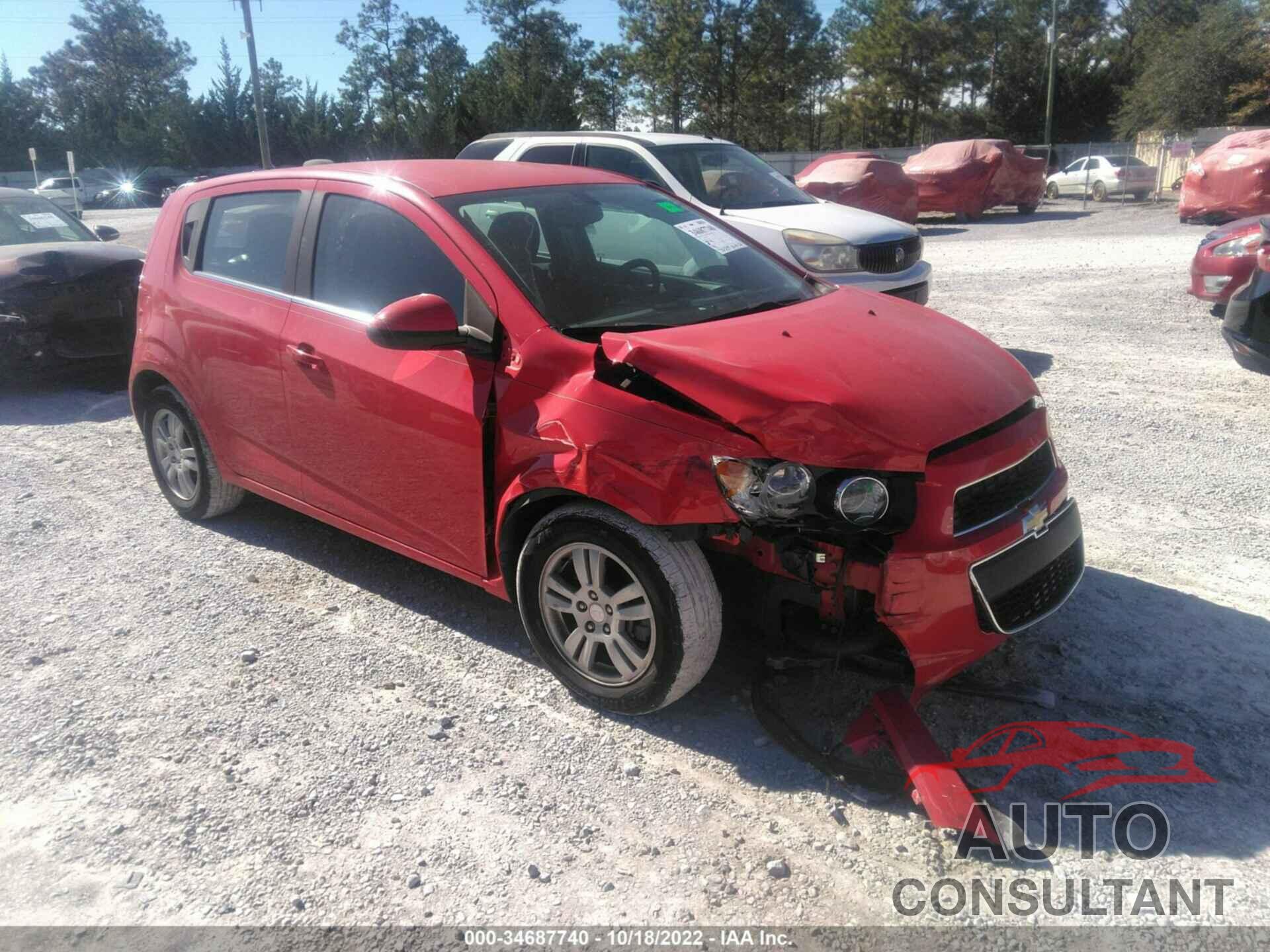 CHEVROLET SONIC 2016 - 1G1JC6SB3G4106242