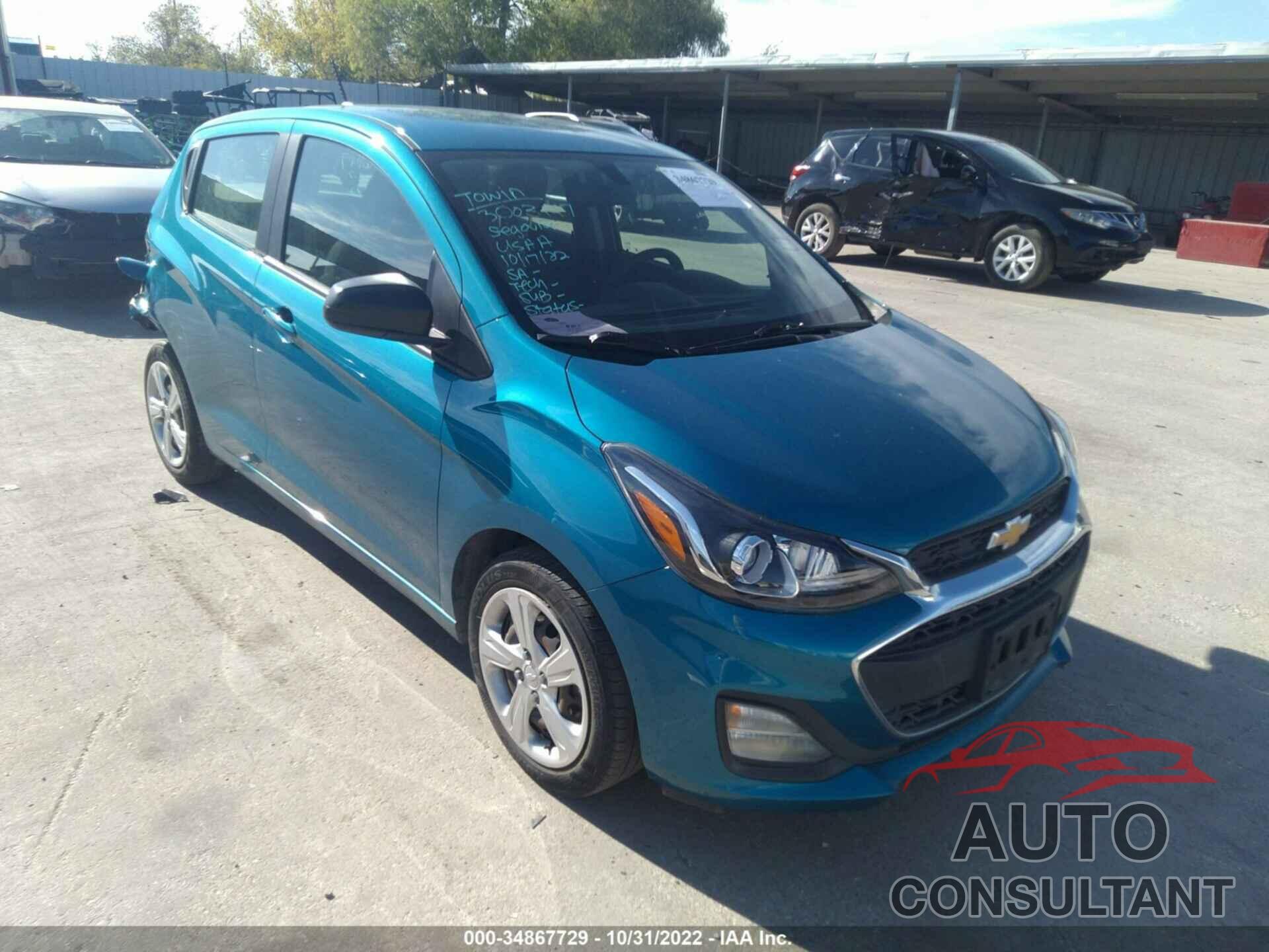 CHEVROLET SPARK 2021 - KL8CB6SA9MC709720