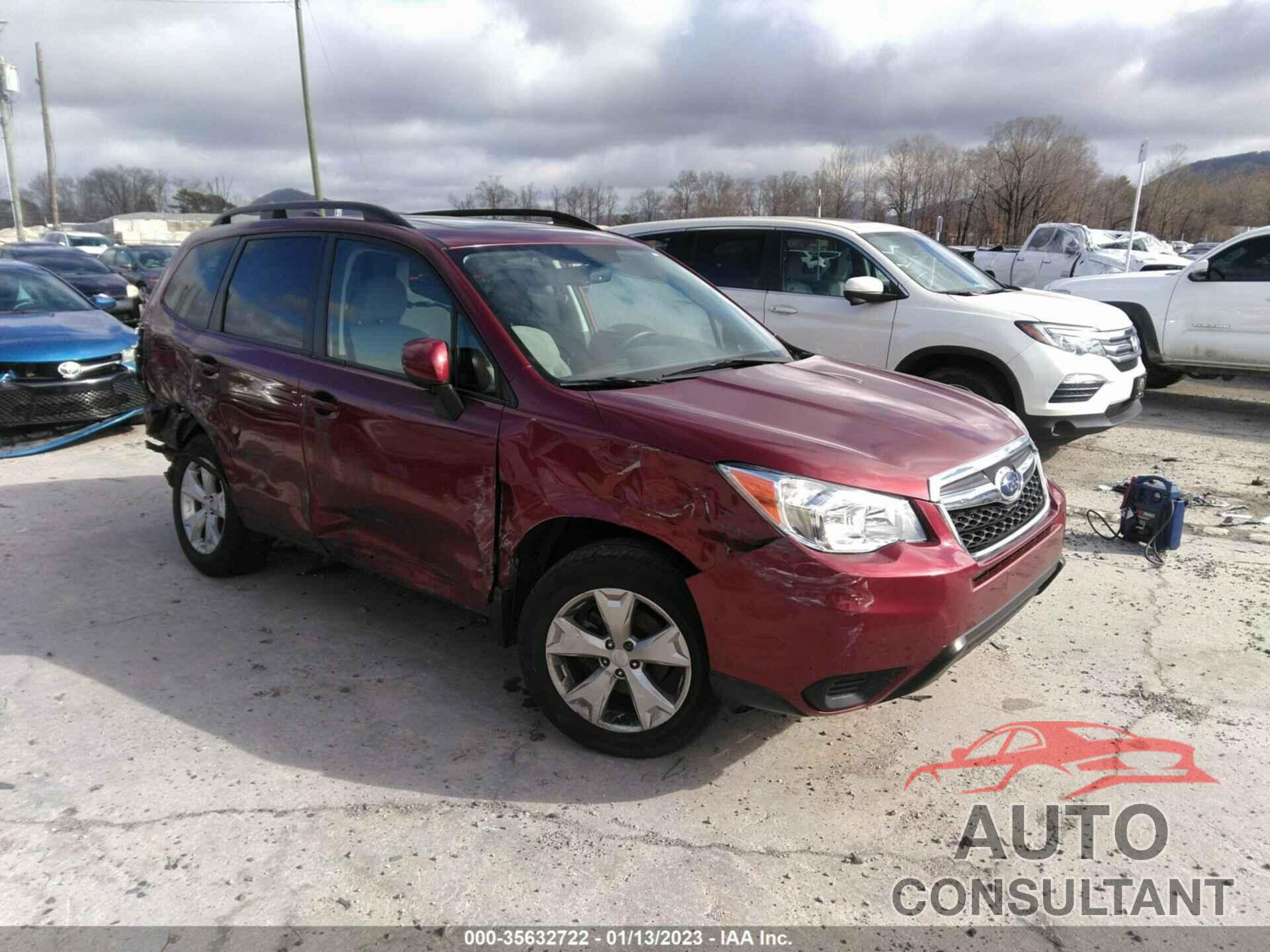 SUBARU FORESTER 2016 - JF2SJADCXGH501801
