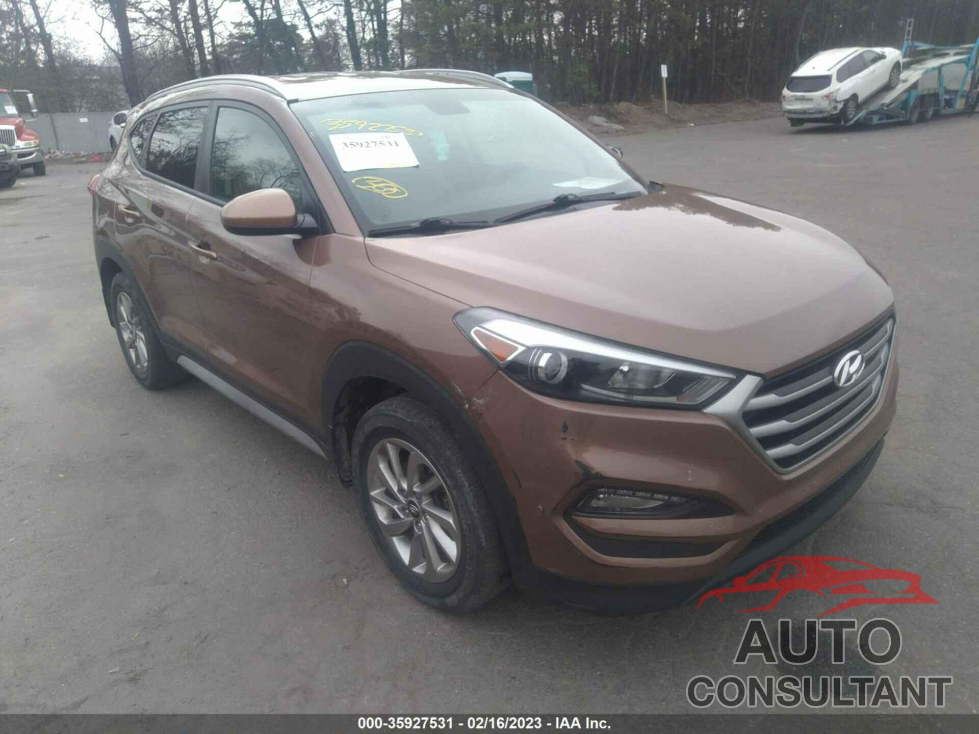 HYUNDAI TUCSON 2017 - KM8J33A49HU498925