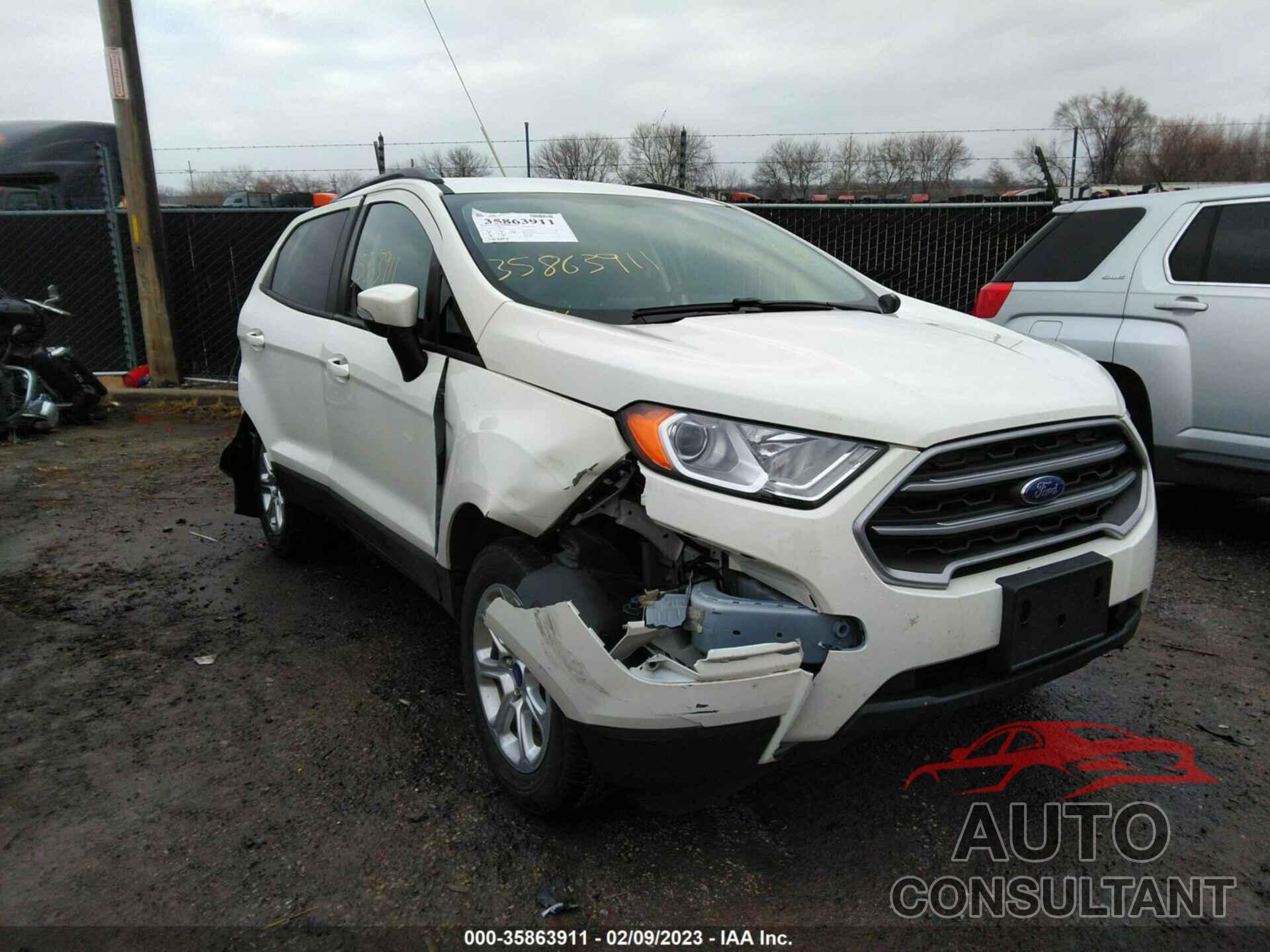 FORD ECOSPORT 2021 - MAJ6S3GL1MC431284