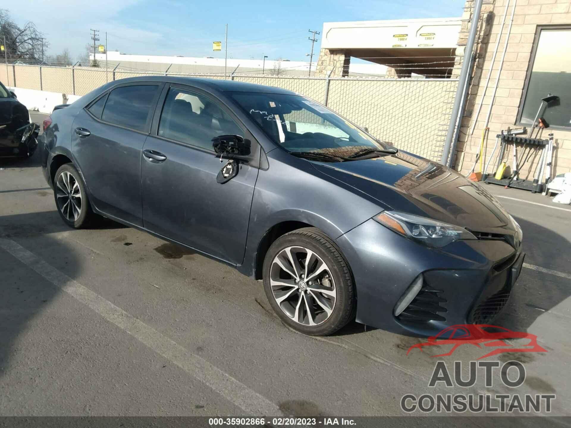TOYOTA COROLLA 2017 - 5YFBURHE8HP622008