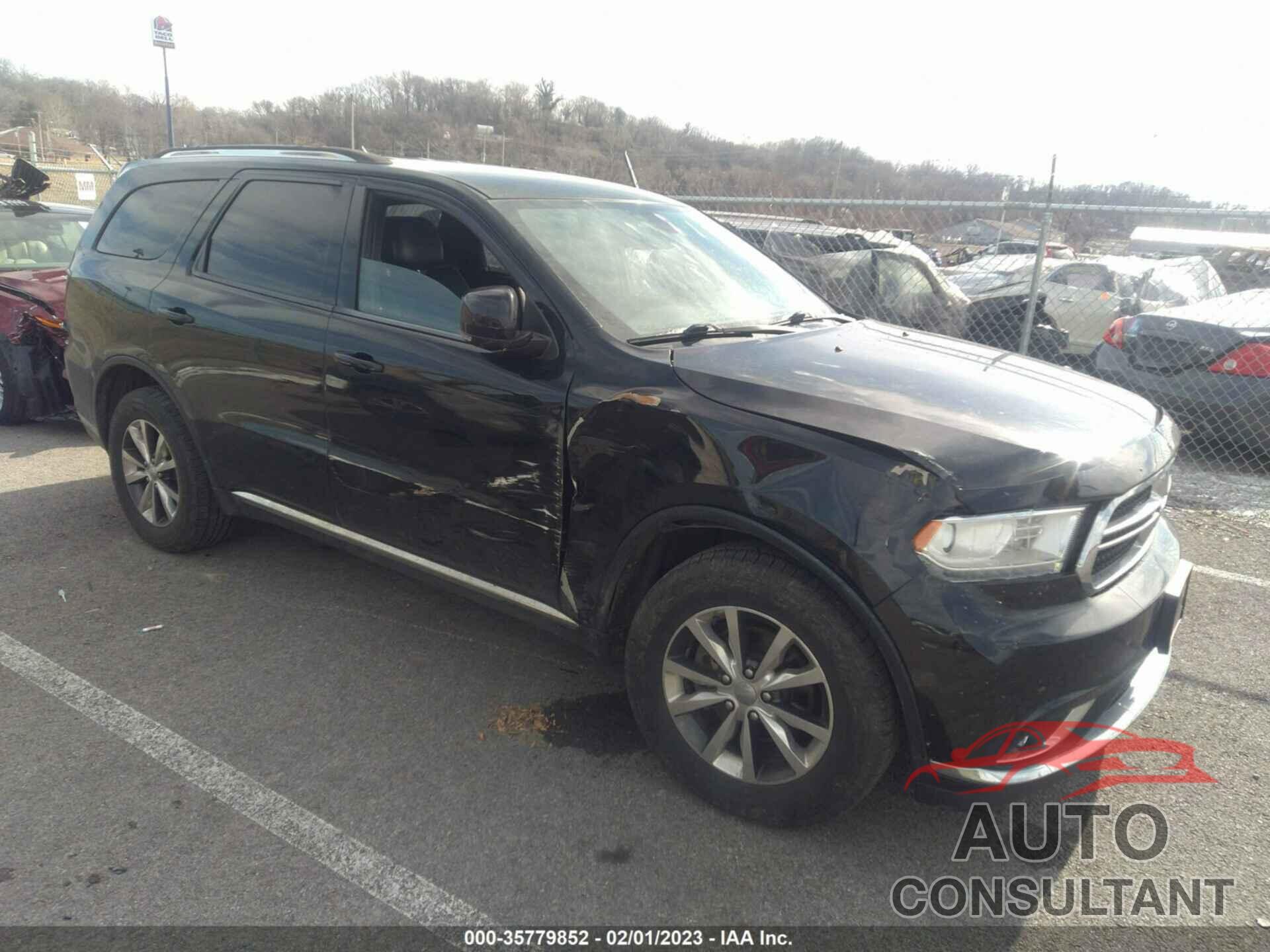 DODGE DURANGO 2016 - 1C4RDJDG0GC397775