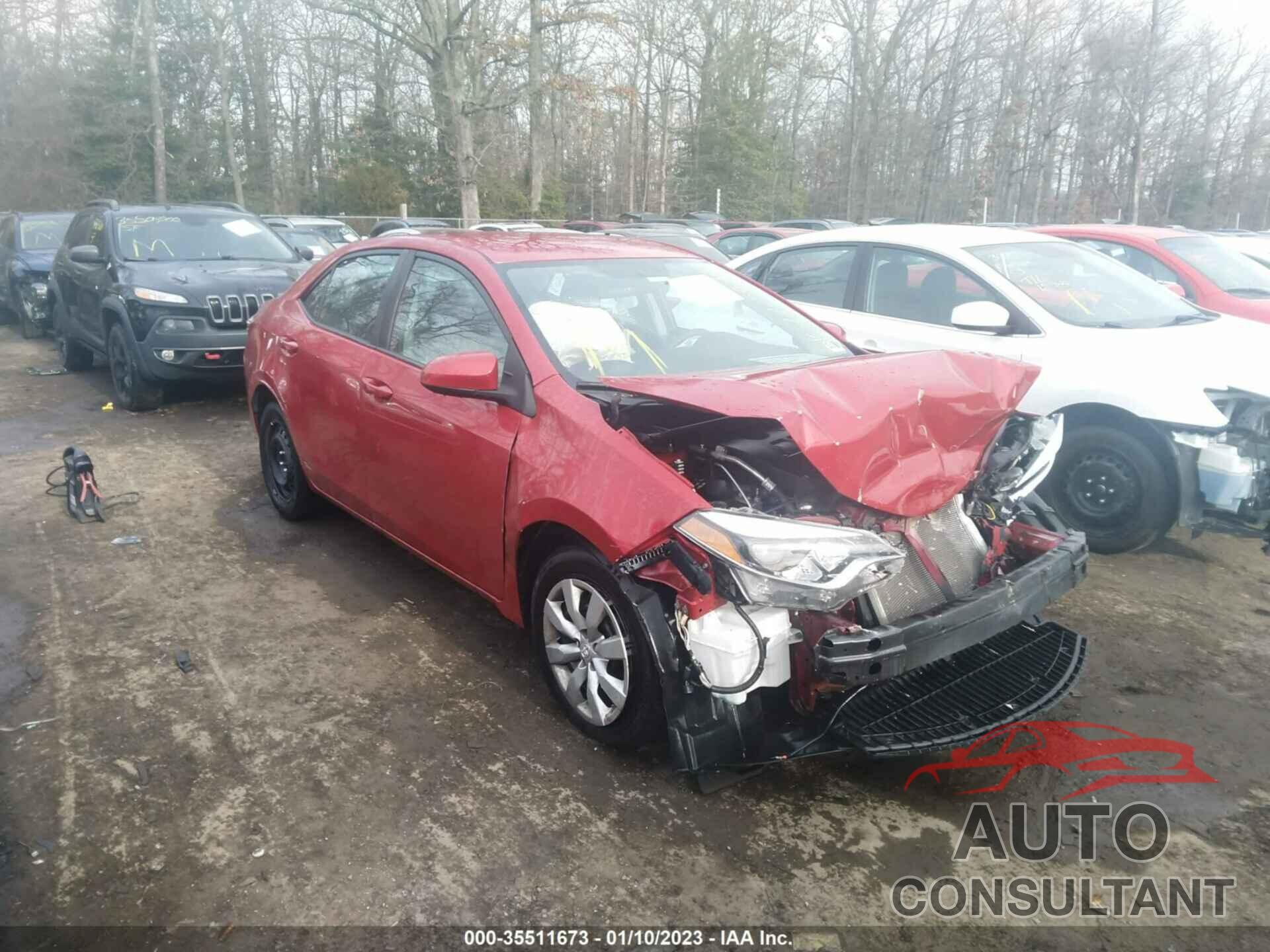TOYOTA COROLLA 2016 - 2T1BURHE1GC550244