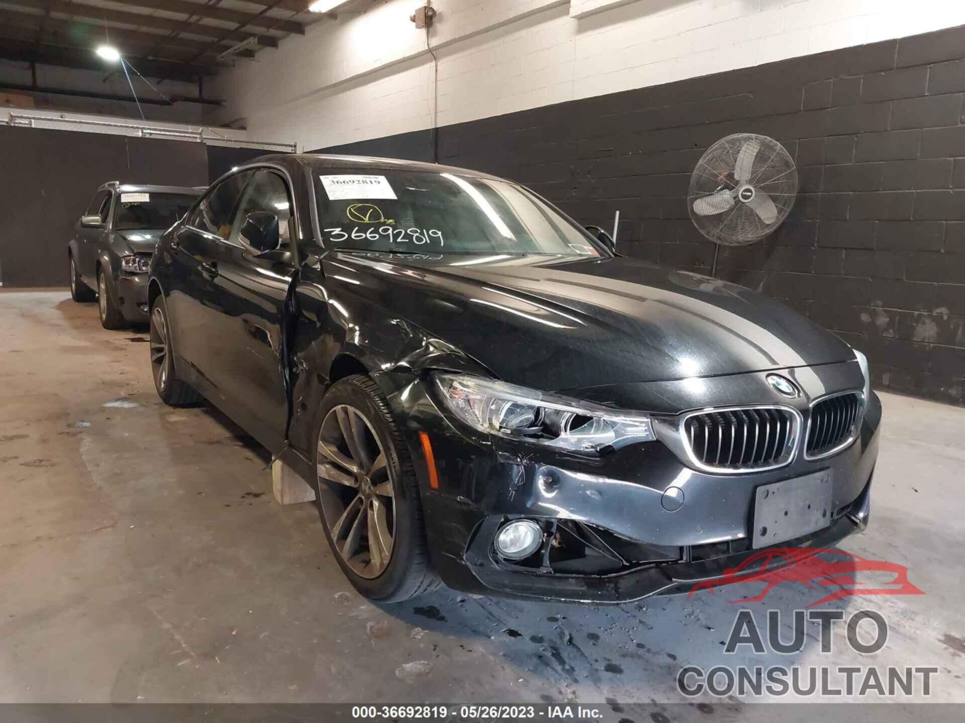 BMW 4 SERIES 2015 - WBA4C9C50FG135173