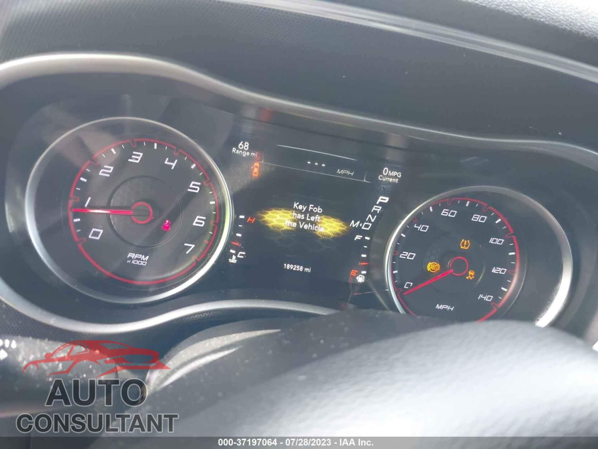 DODGE CHARGER 2016 - 2C3CDXJG7GH160750