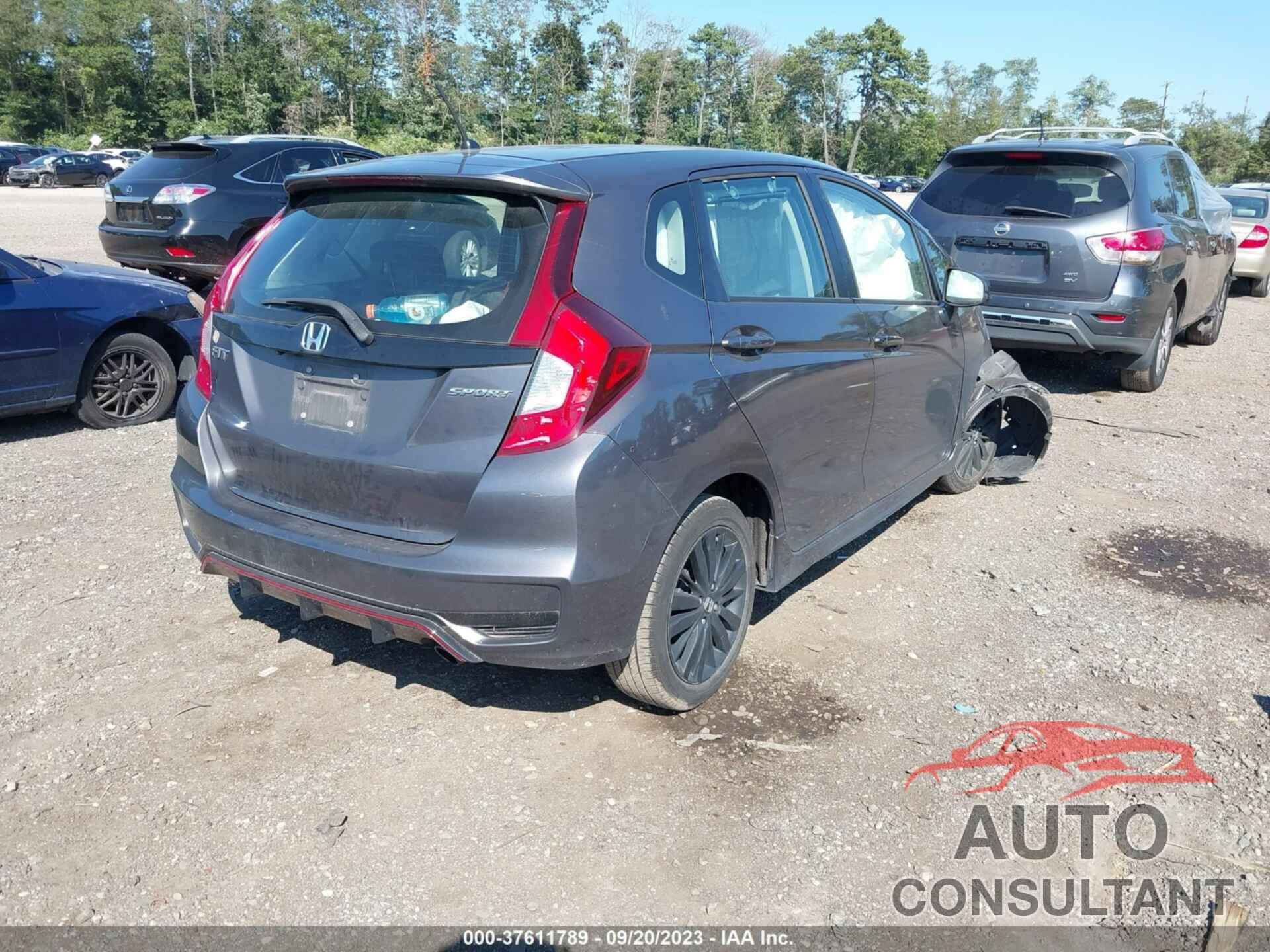 HONDA FIT 2018 - 3HGGK5H71JM722407