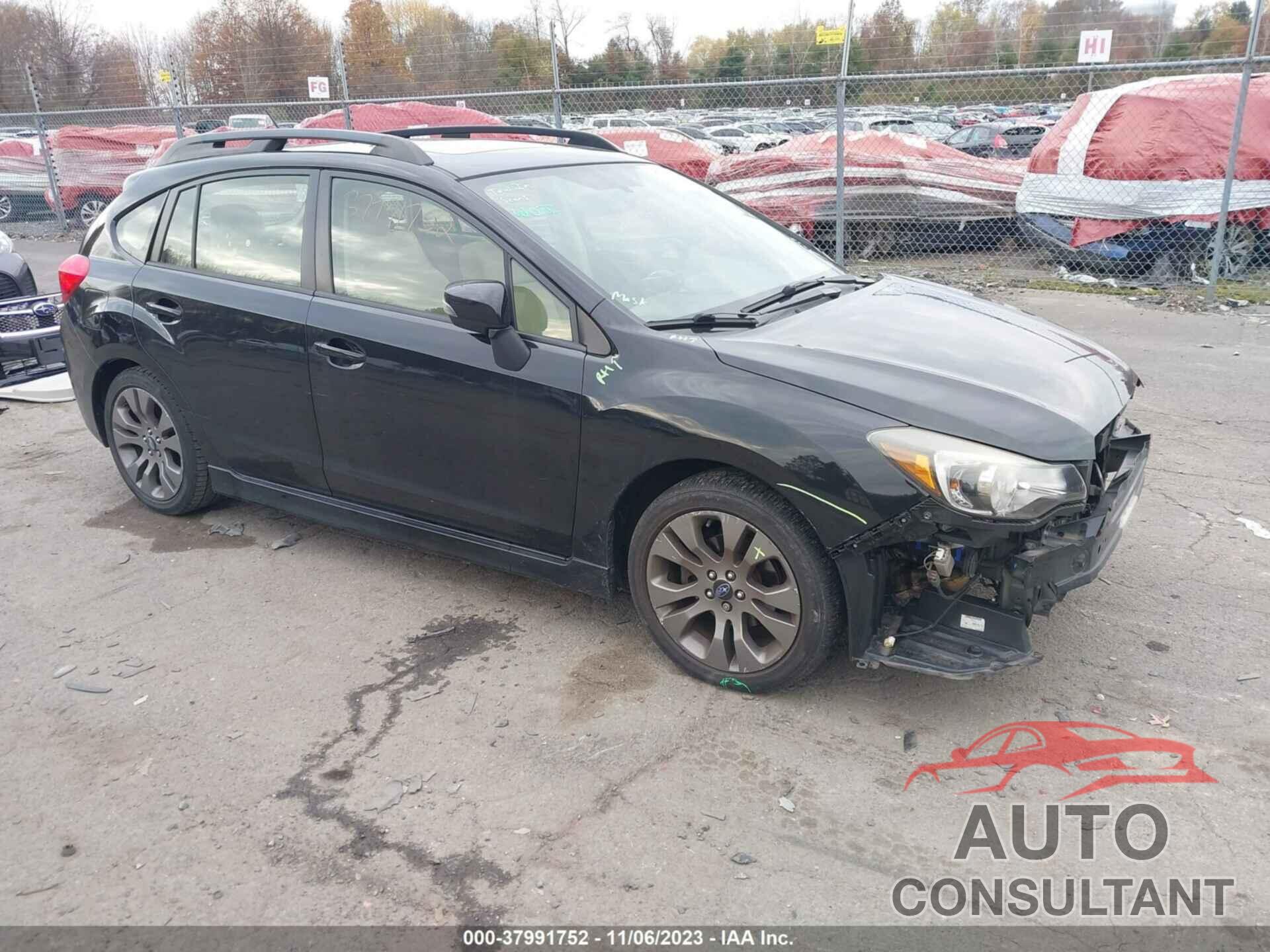 SUBARU IMPREZA 2016 - JF1GPAP62GH259620