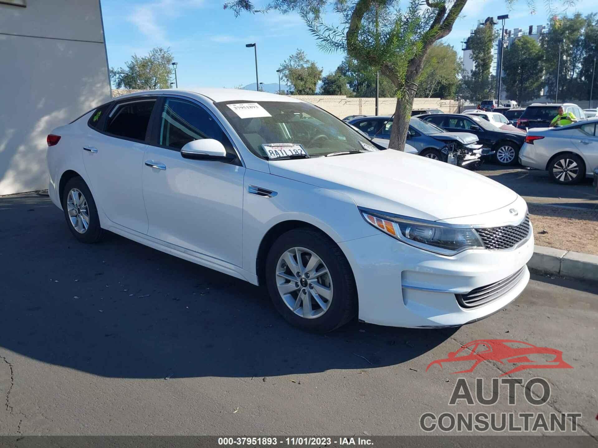 KIA OPTIMA 2018 - 5XXGT4L34JG201953