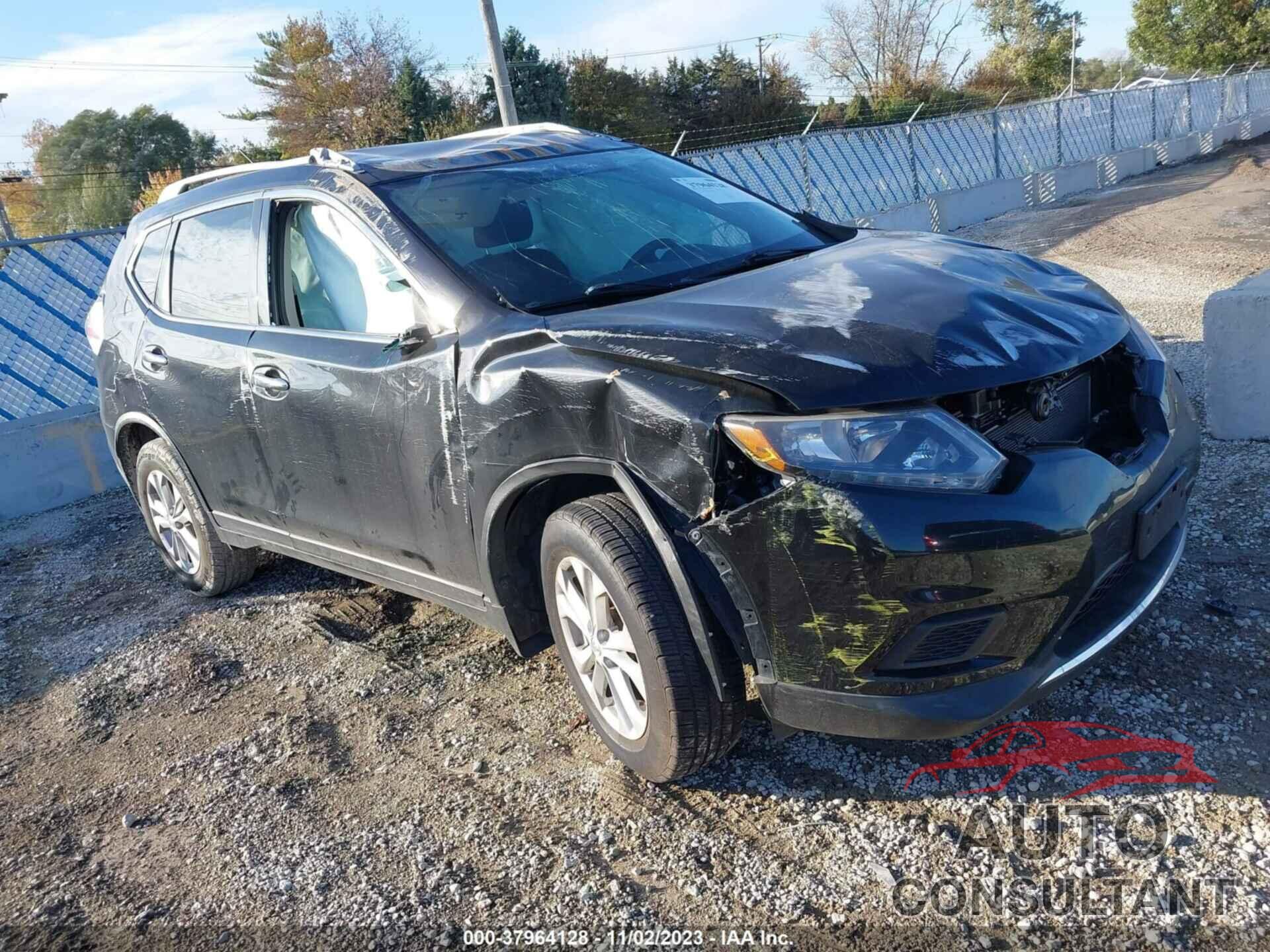 NISSAN ROGUE 2016 - KNMAT2MV1GP638062