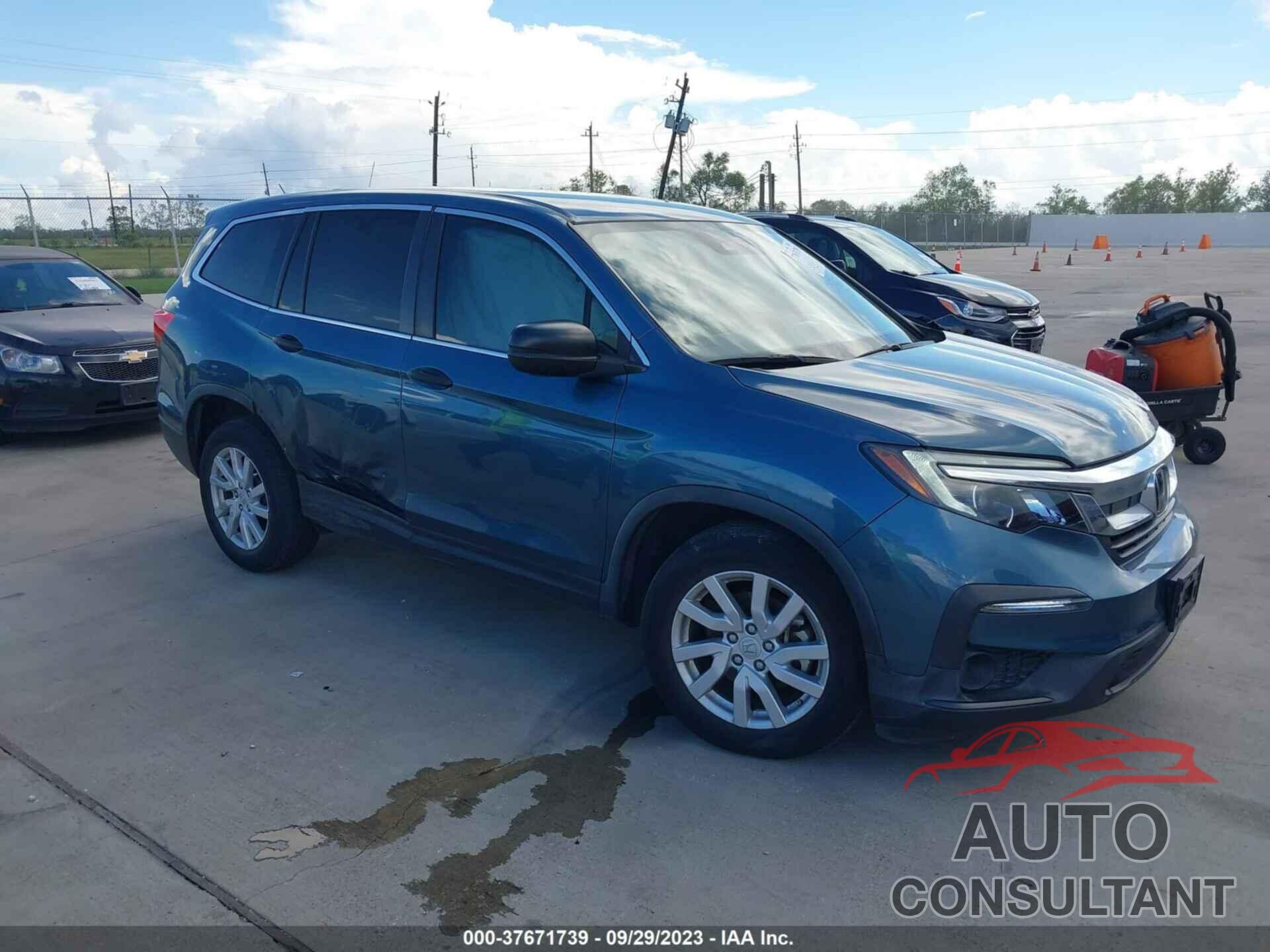 HONDA PILOT 2019 - 5FNYF6H16KB056935