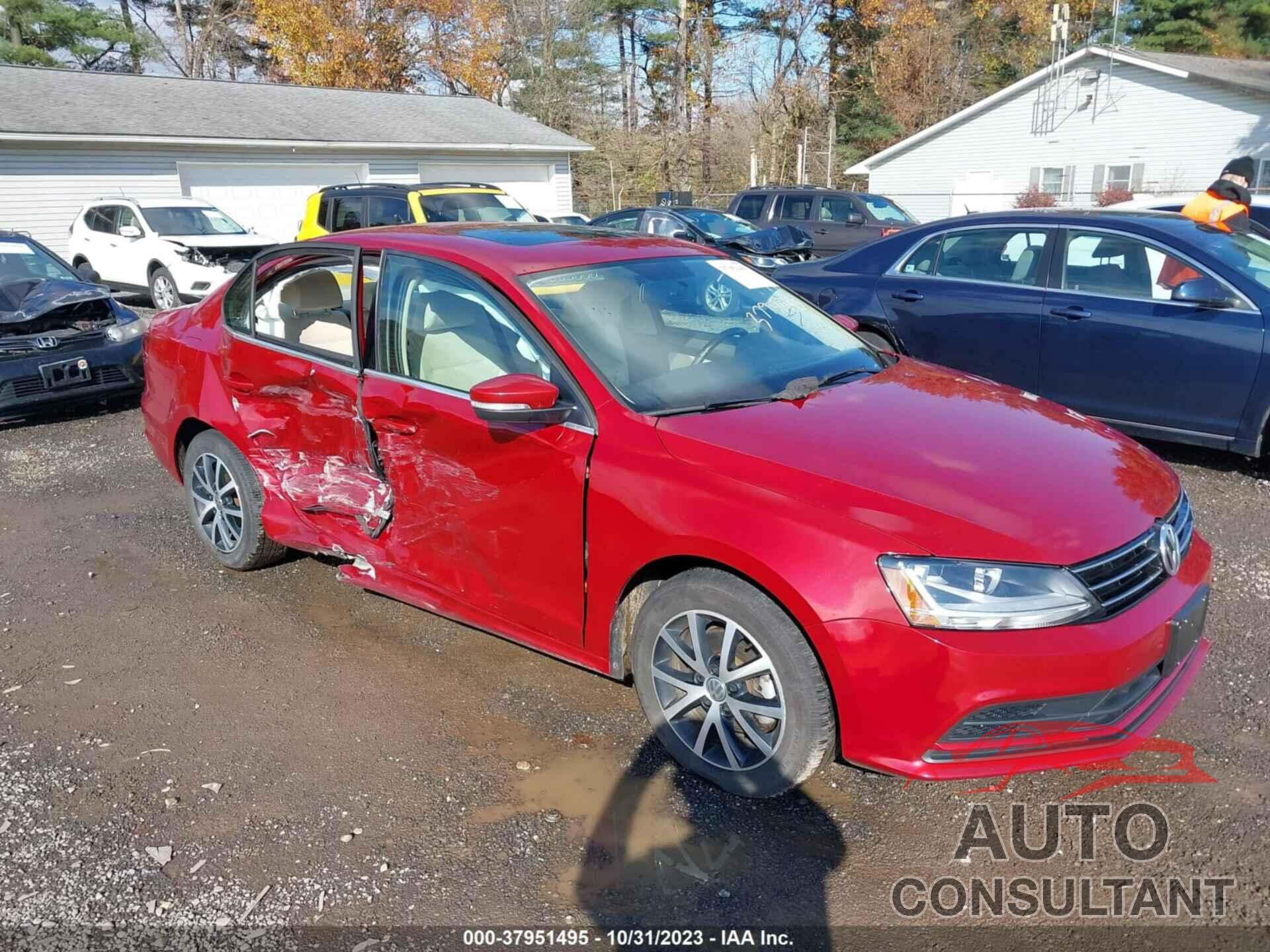 VOLKSWAGEN JETTA 2017 - 3VWDB7AJ8HM384207