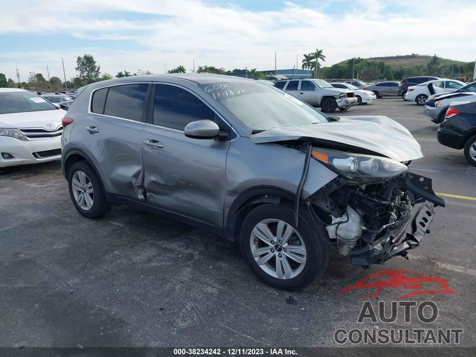 KIA SPORTAGE 2019 - KNDPM3AC2K7586000