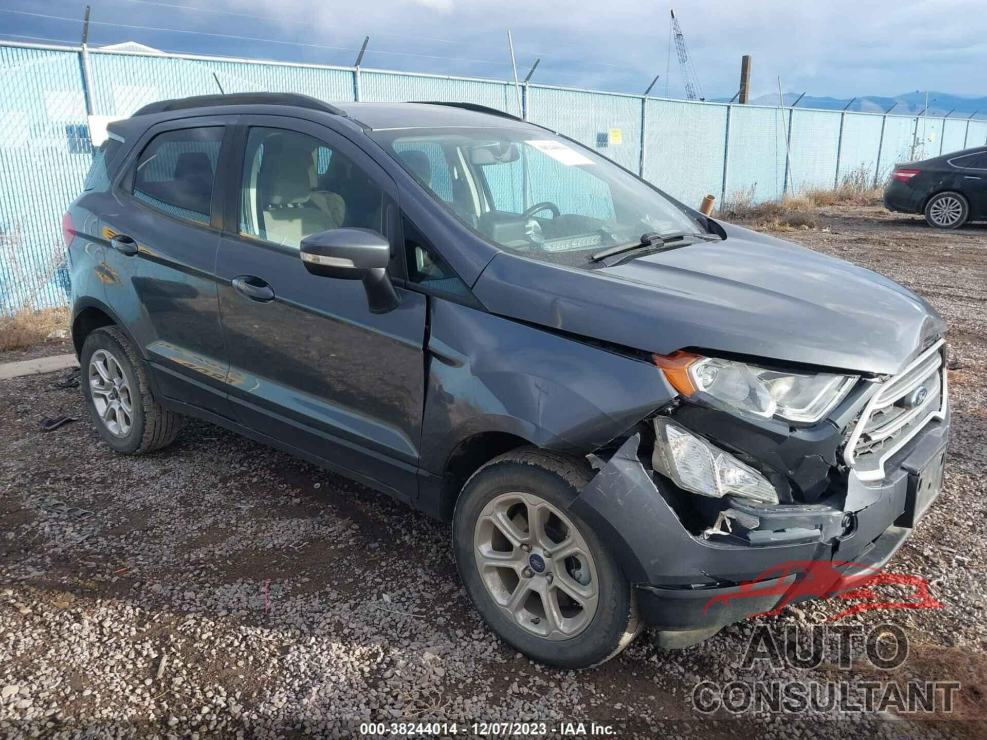 FORD ECOSPORT 2020 - MAJ6S3GL6LC331602