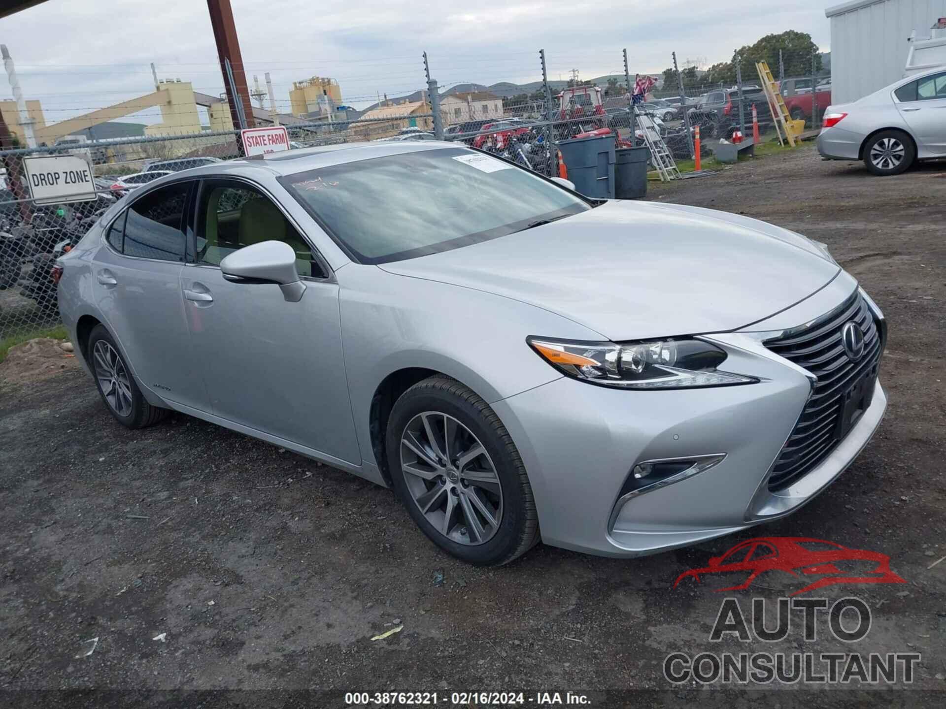 LEXUS ES 300H 2016 - JTHBW1GG9G2112292