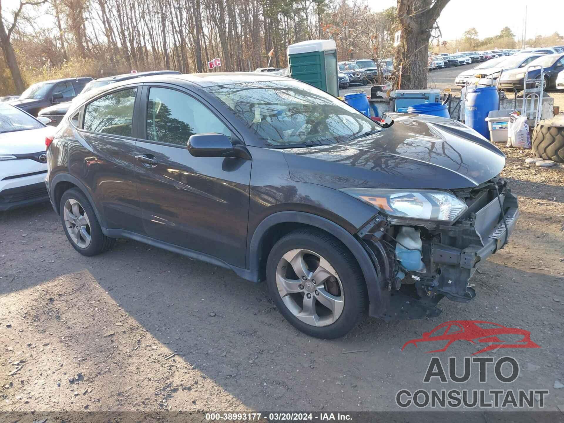 HONDA HR-V 2017 - 3CZRU6H36HG705416