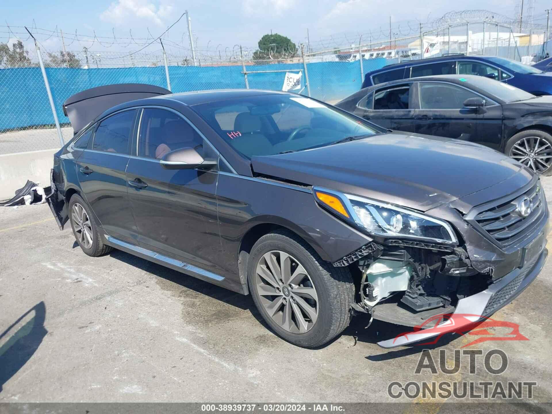 HYUNDAI SONATA 2016 - 5NPE34AF0GH308581