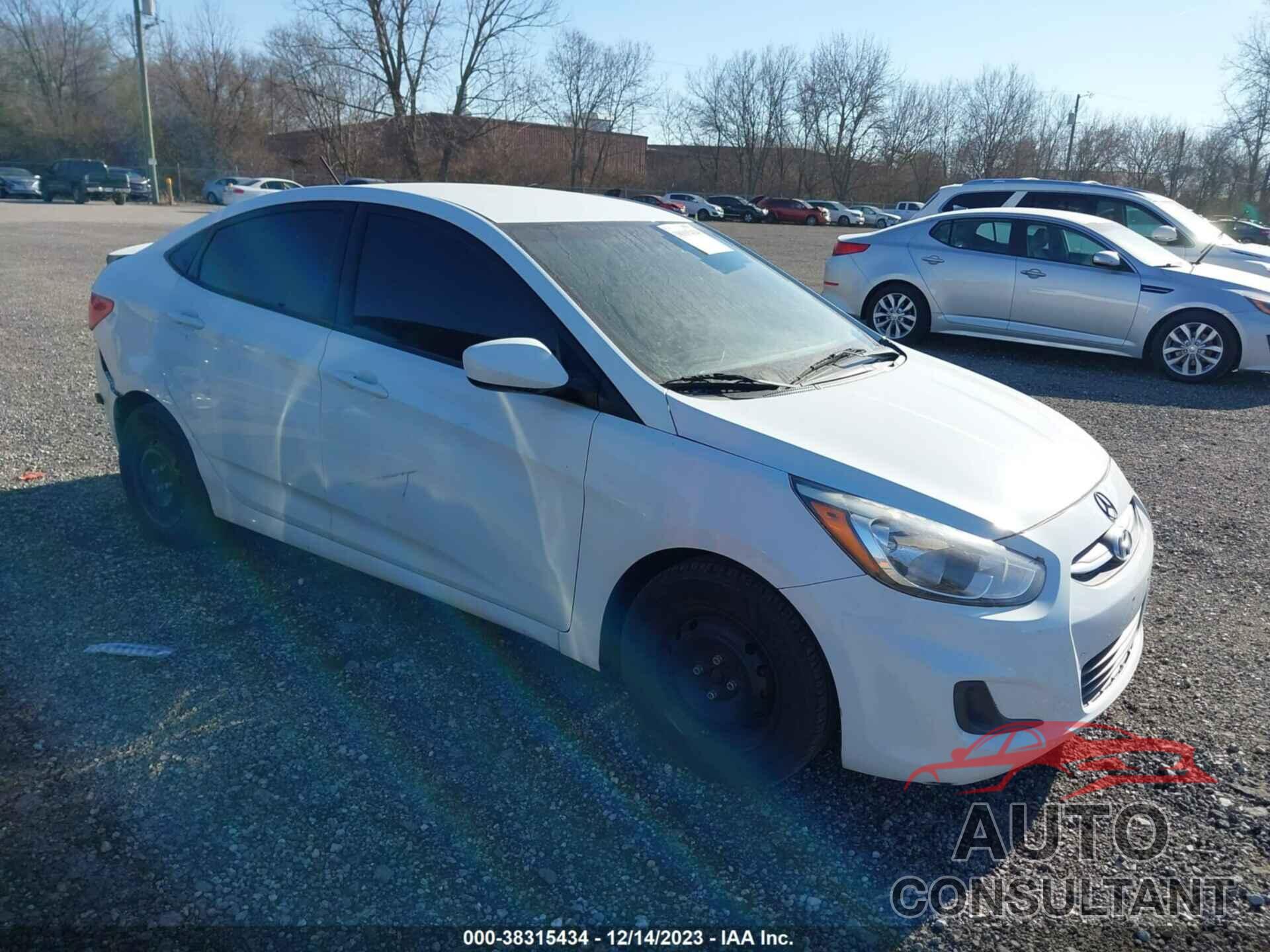 HYUNDAI ACCENT 2016 - KMHCT4AE4GU058987