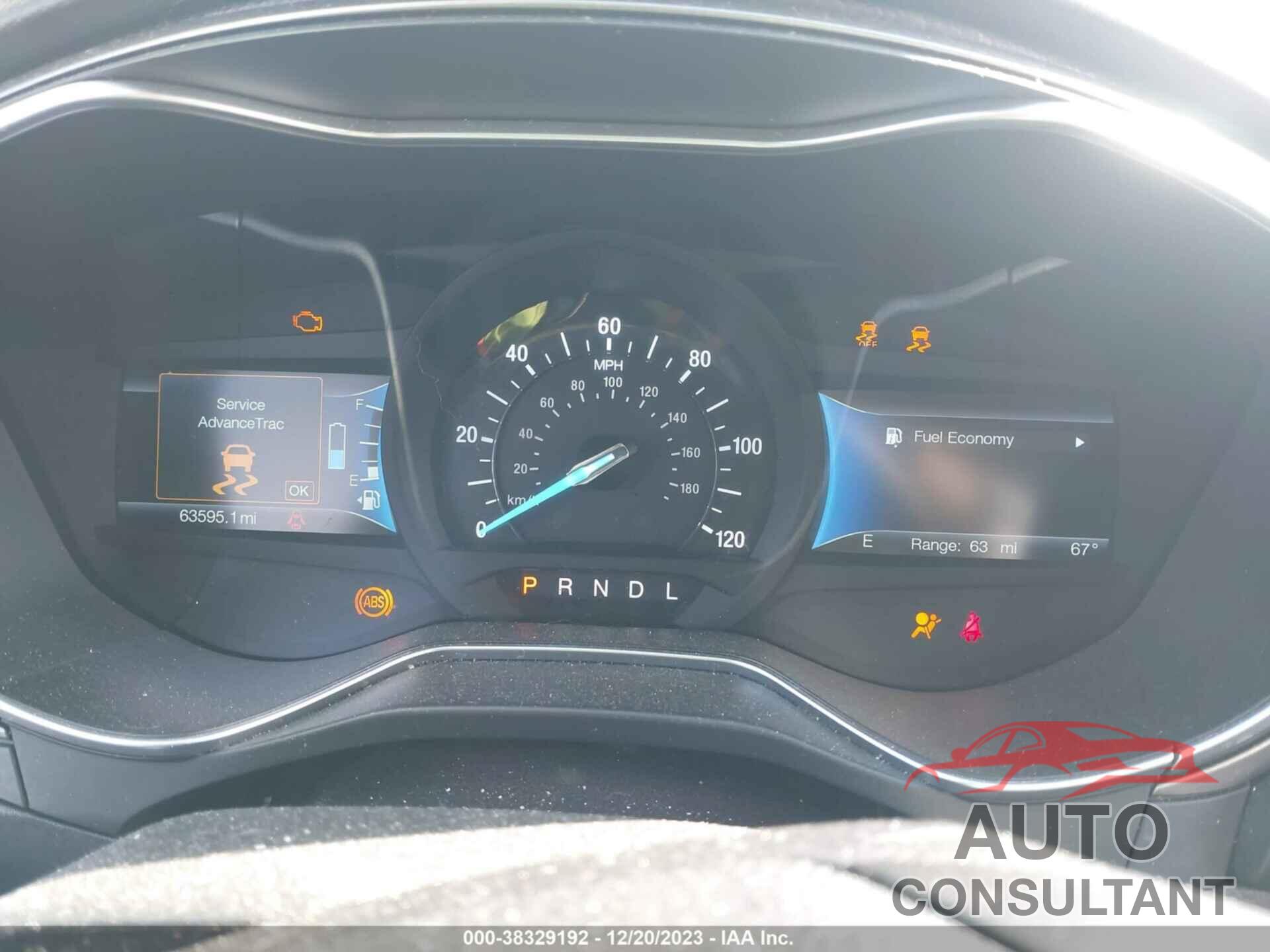 FORD FUSION HYBRID 2017 - 3FA6P0LU4HR217153