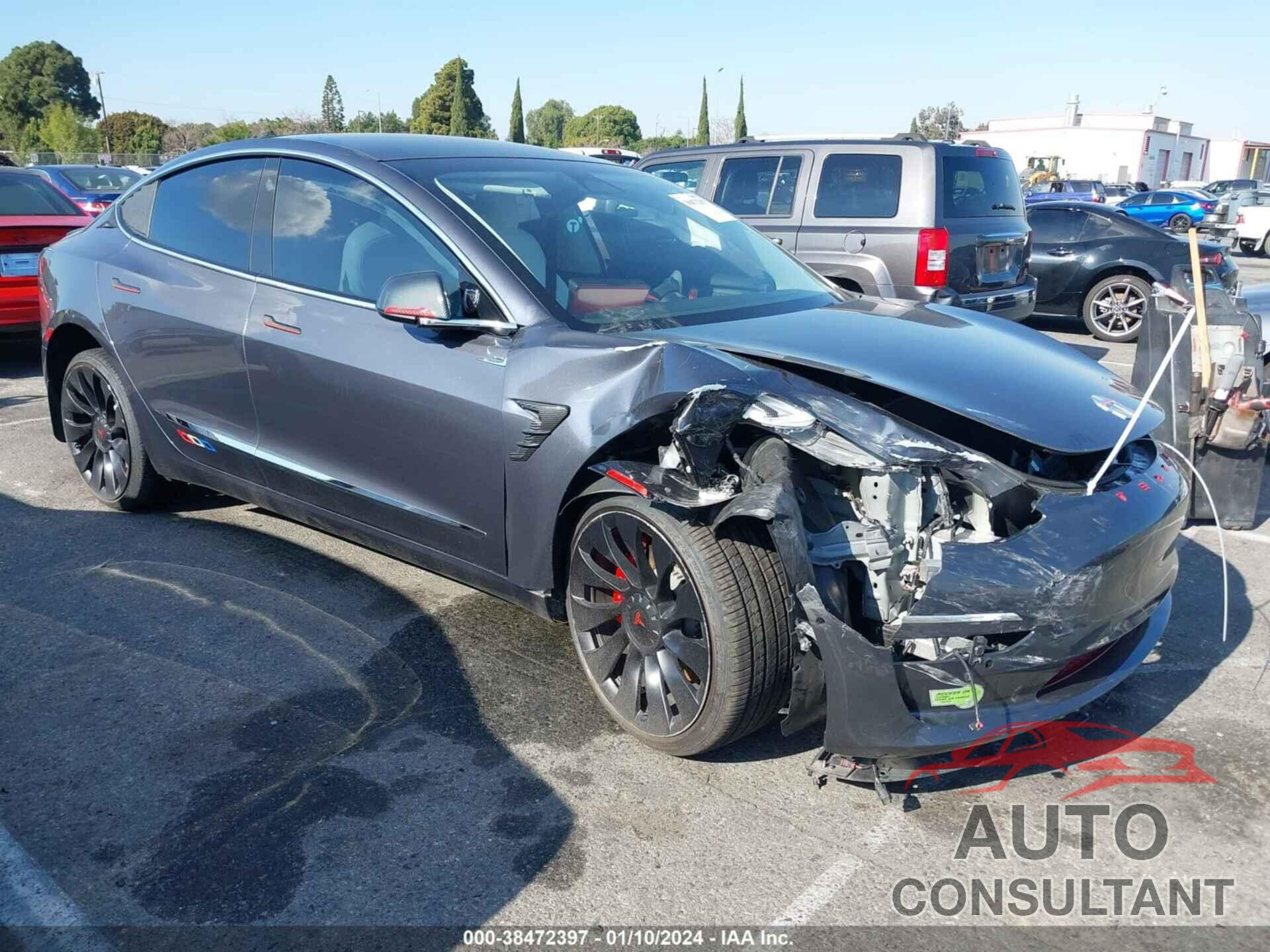 TESLA MODEL 3 2022 - 5YJ3E1EC8NF319422