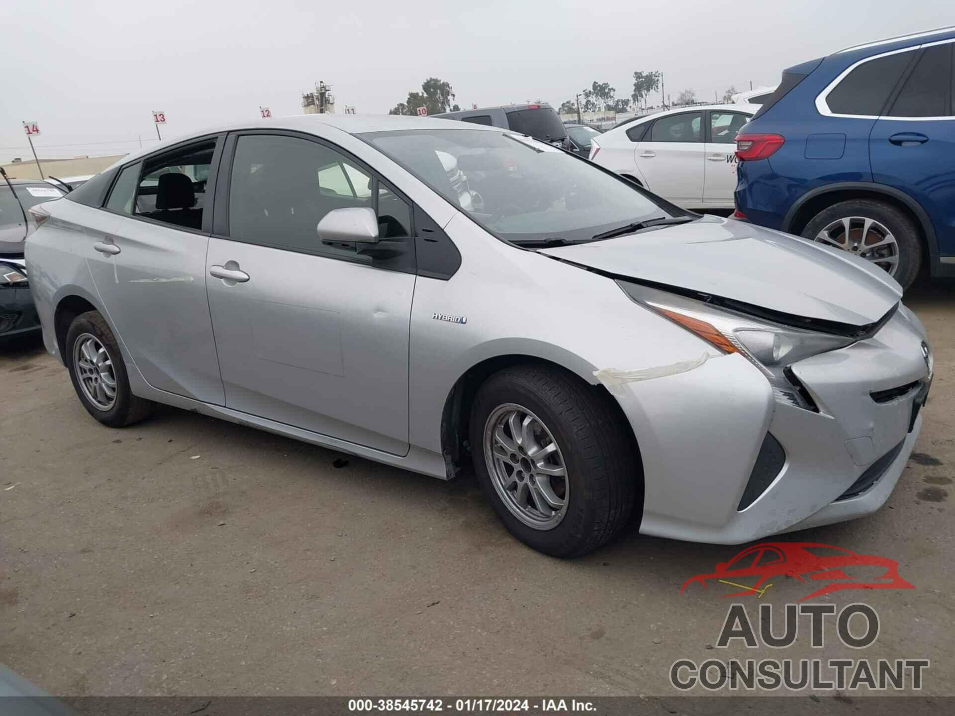 TOYOTA PRIUS 2016 - JTDKBRFU5G3002174