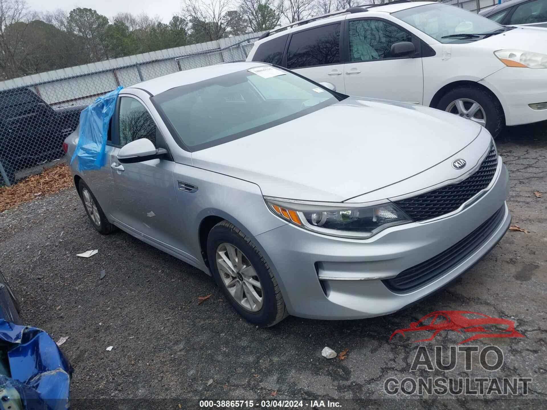 KIA OPTIMA 2016 - 5XXGT4L32GG097388