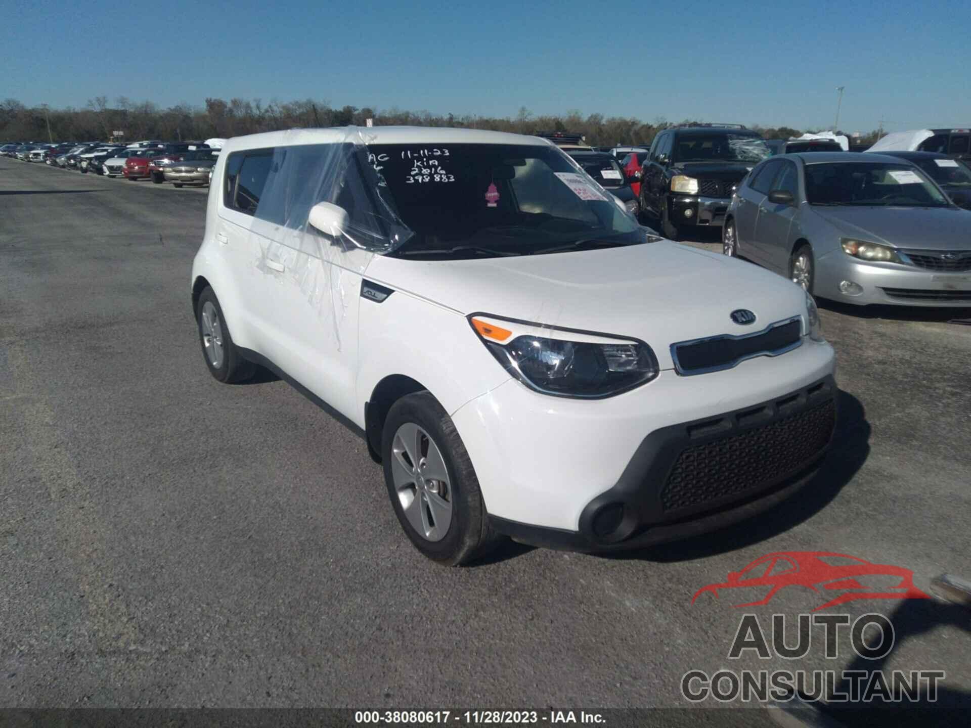 KIA SOUL 2016 - KNDJN2A26G7398883
