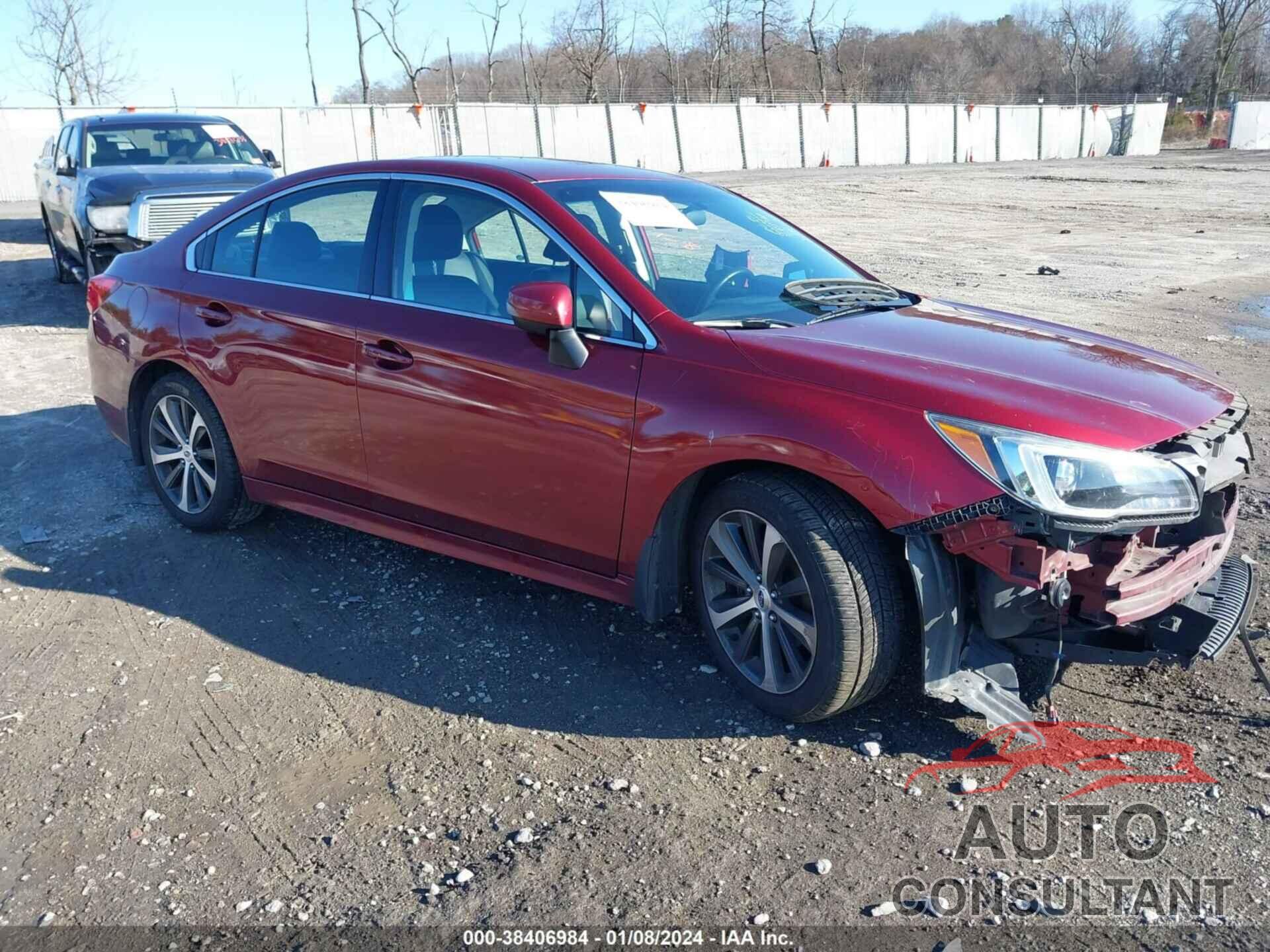 SUBARU LEGACY 2016 - 4S3BNAJ69G3007508