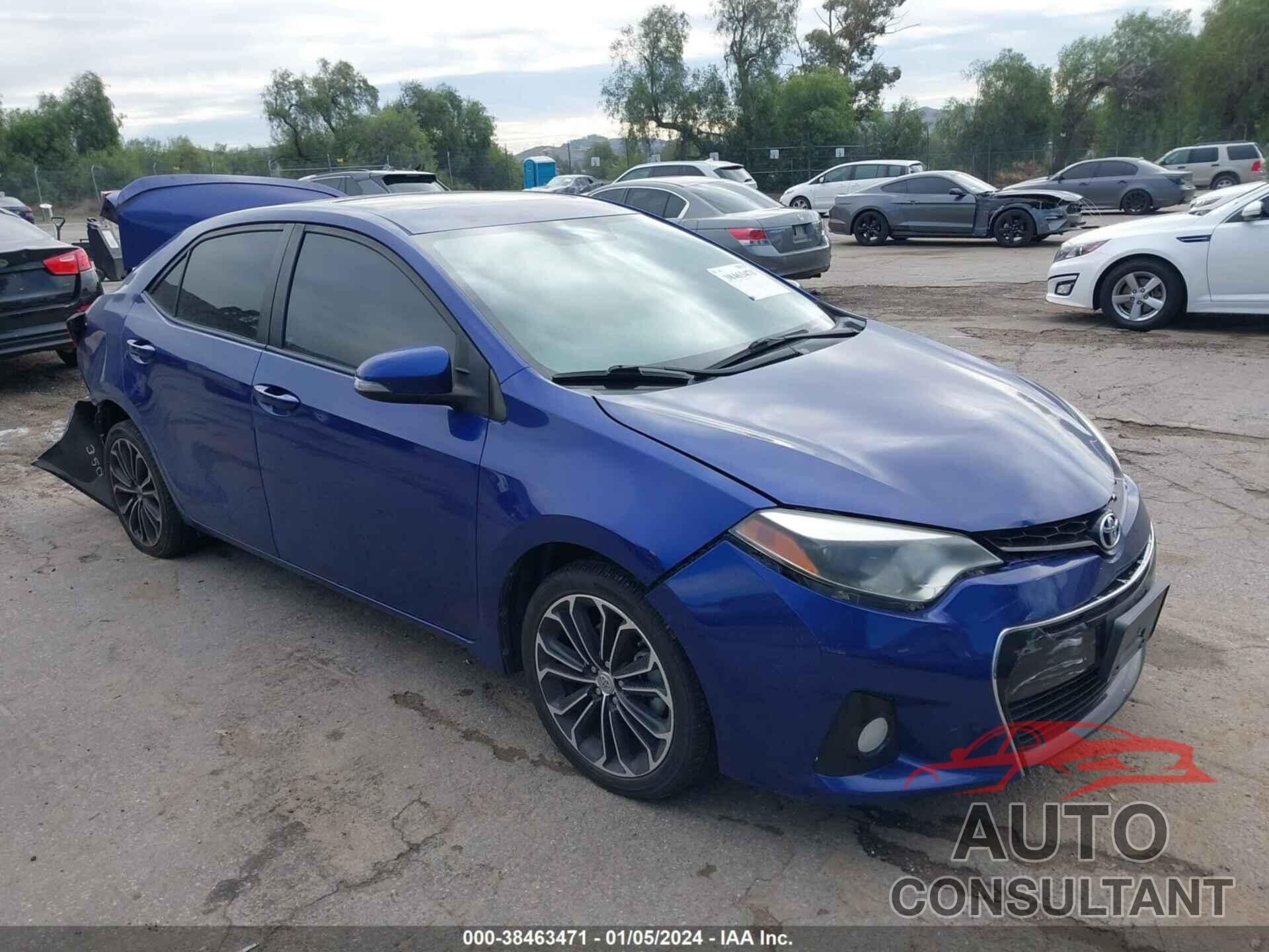 TOYOTA COROLLA 2016 - 5YFBURHE1GP561163
