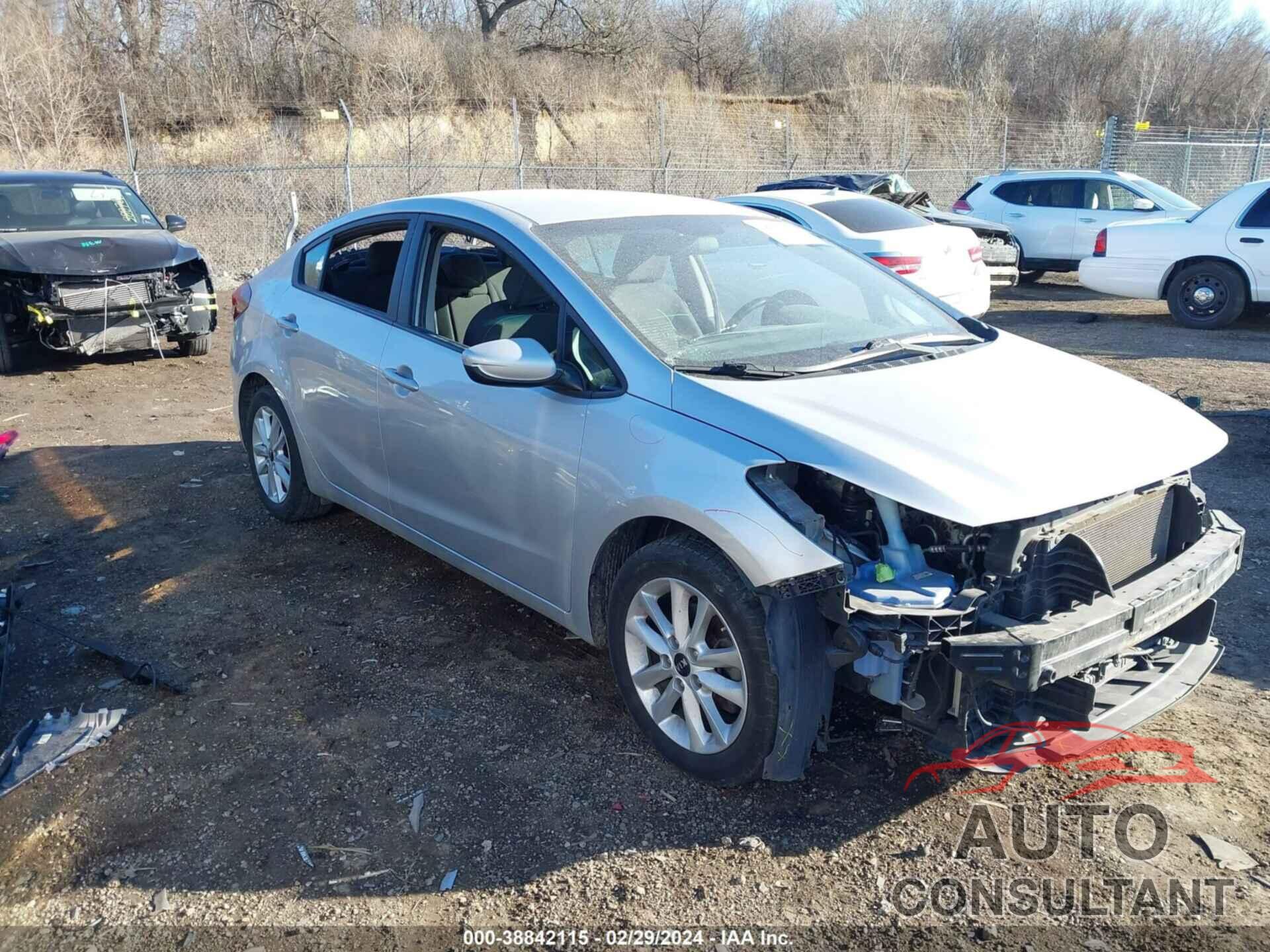 KIA FORTE 2017 - 3KPFL4A77HE016963