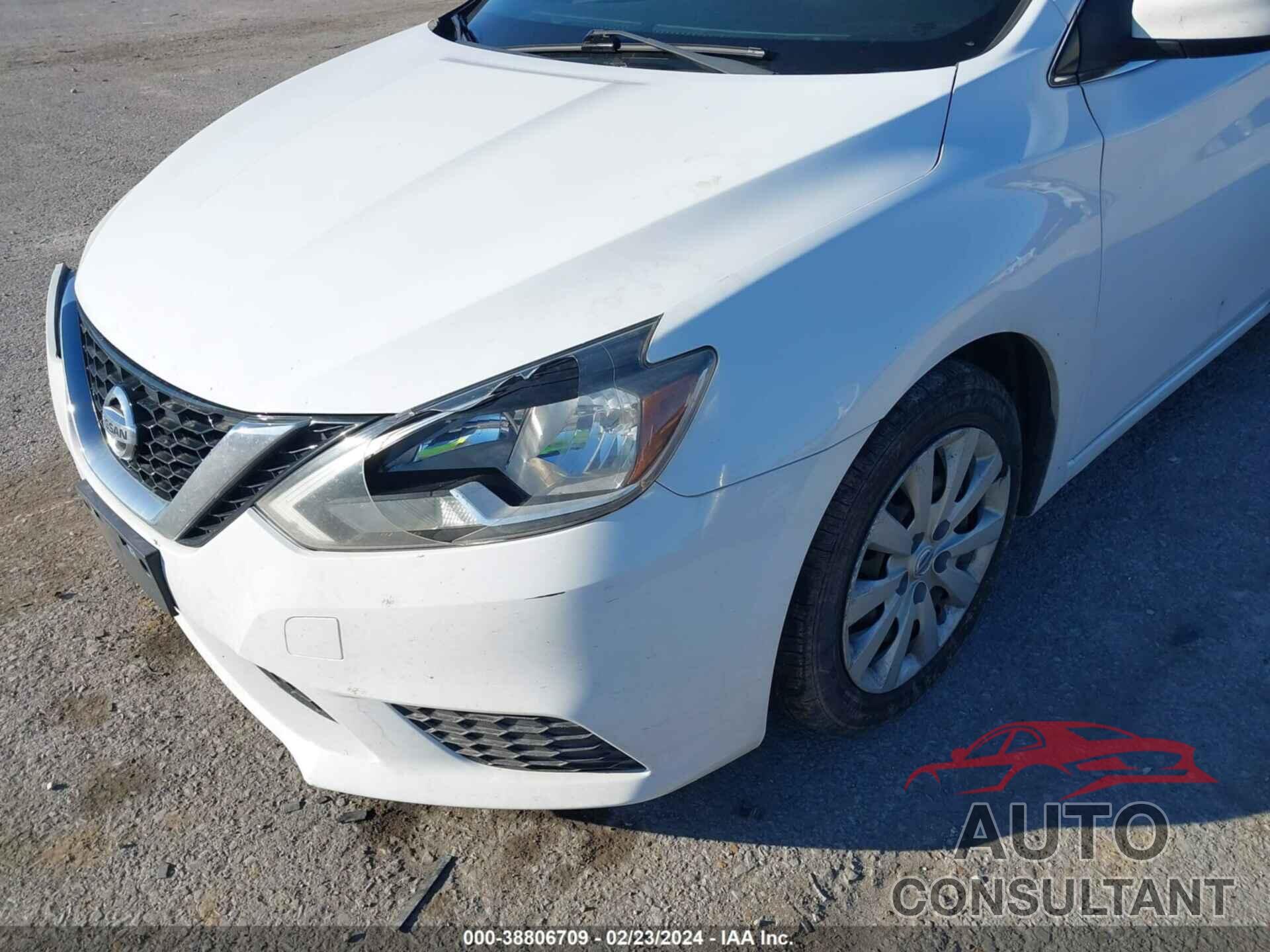 NISSAN SENTRA 2016 - 3N1AB7AP2GY264102