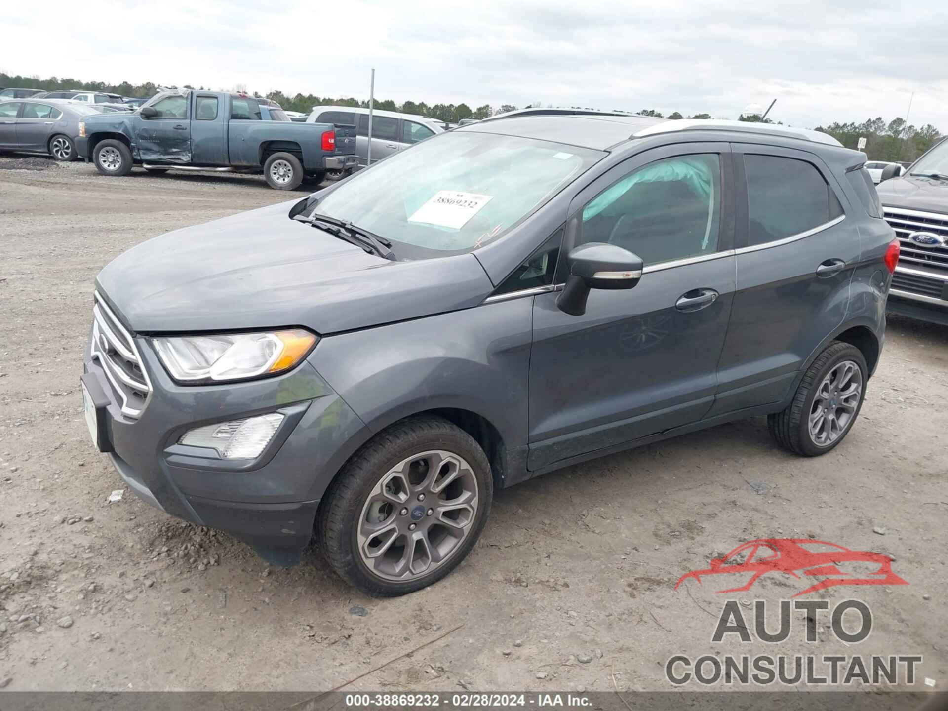 FORD ECOSPORT 2019 - MAJ6S3KL7KC287146