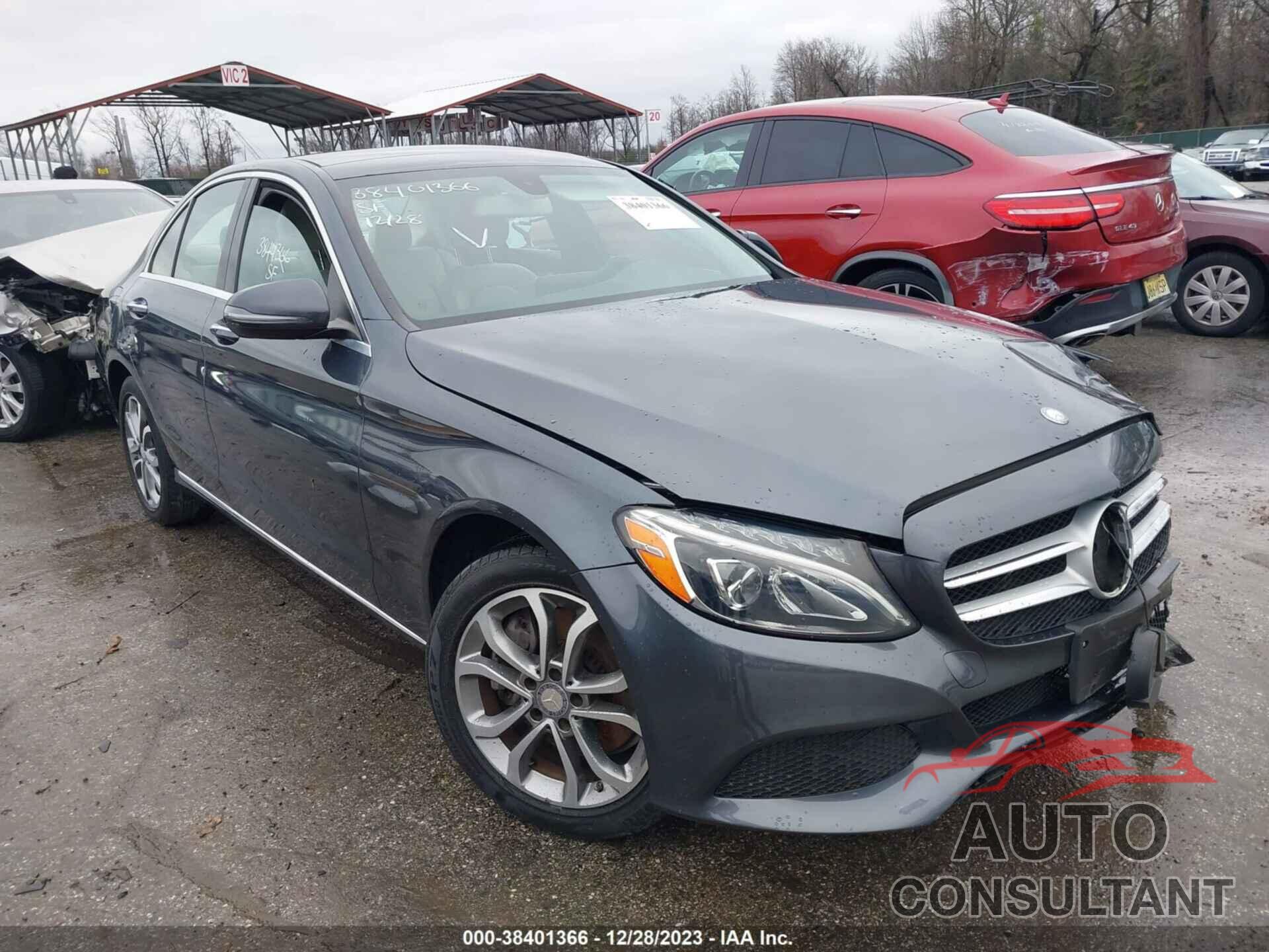 MERCEDES-BENZ C 300 2016 - 55SWF4KB0GU101659