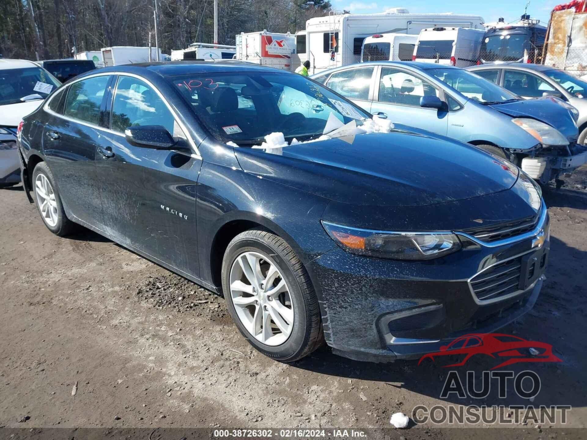 CHEVROLET MALIBU 2017 - 1G1ZE5ST8HF217679