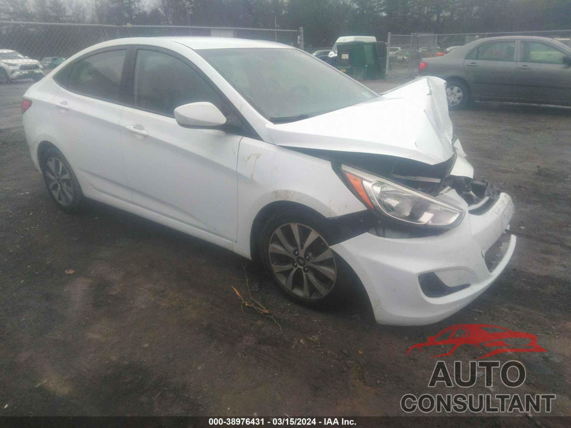 HYUNDAI ACCENT 2017 - KMHCT4AE1HU344216