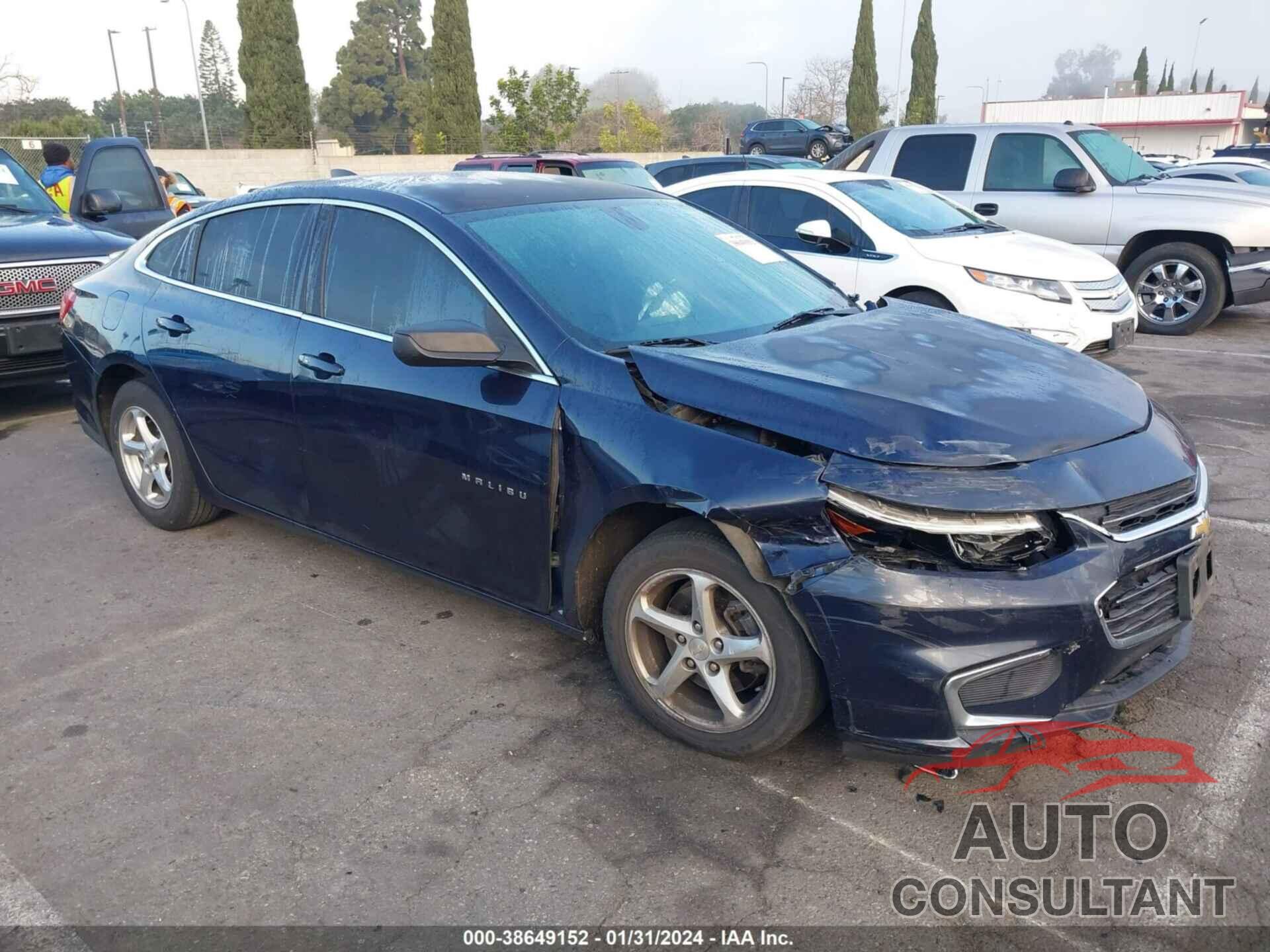 CHEVROLET MALIBU 2016 - 1G1ZB5ST0GF188718