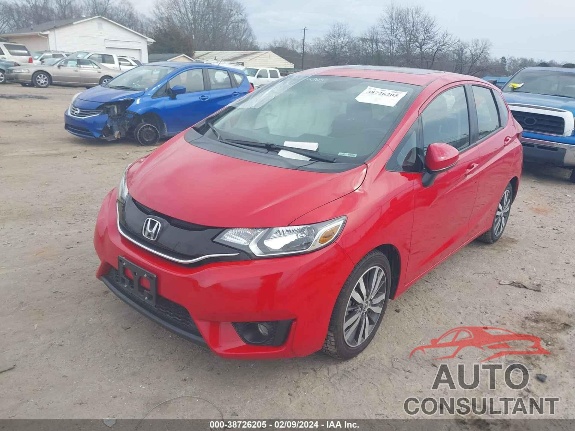 HONDA FIT 2016 - JHMGK5H75GX043174