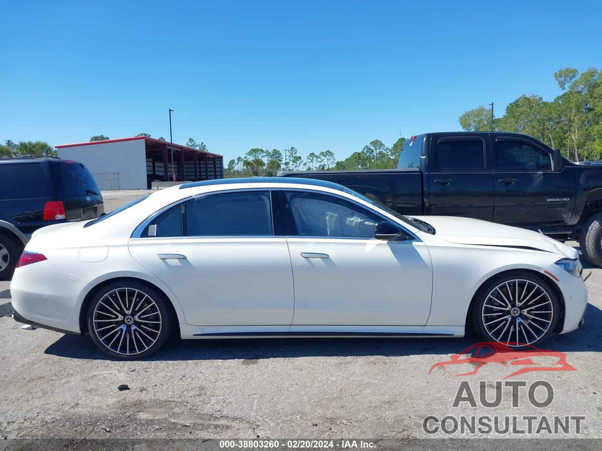 MERCEDES-BENZ S 500 2022 - W1K6G6DB0NA145597