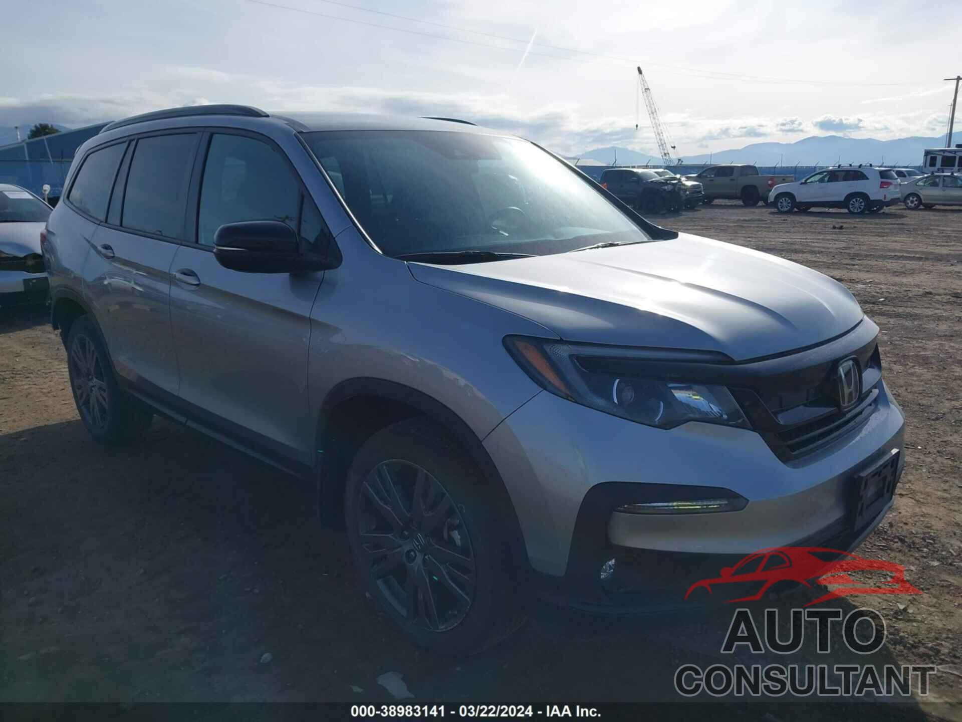 HONDA PILOT 2022 - 5FNYF6H36NB078794