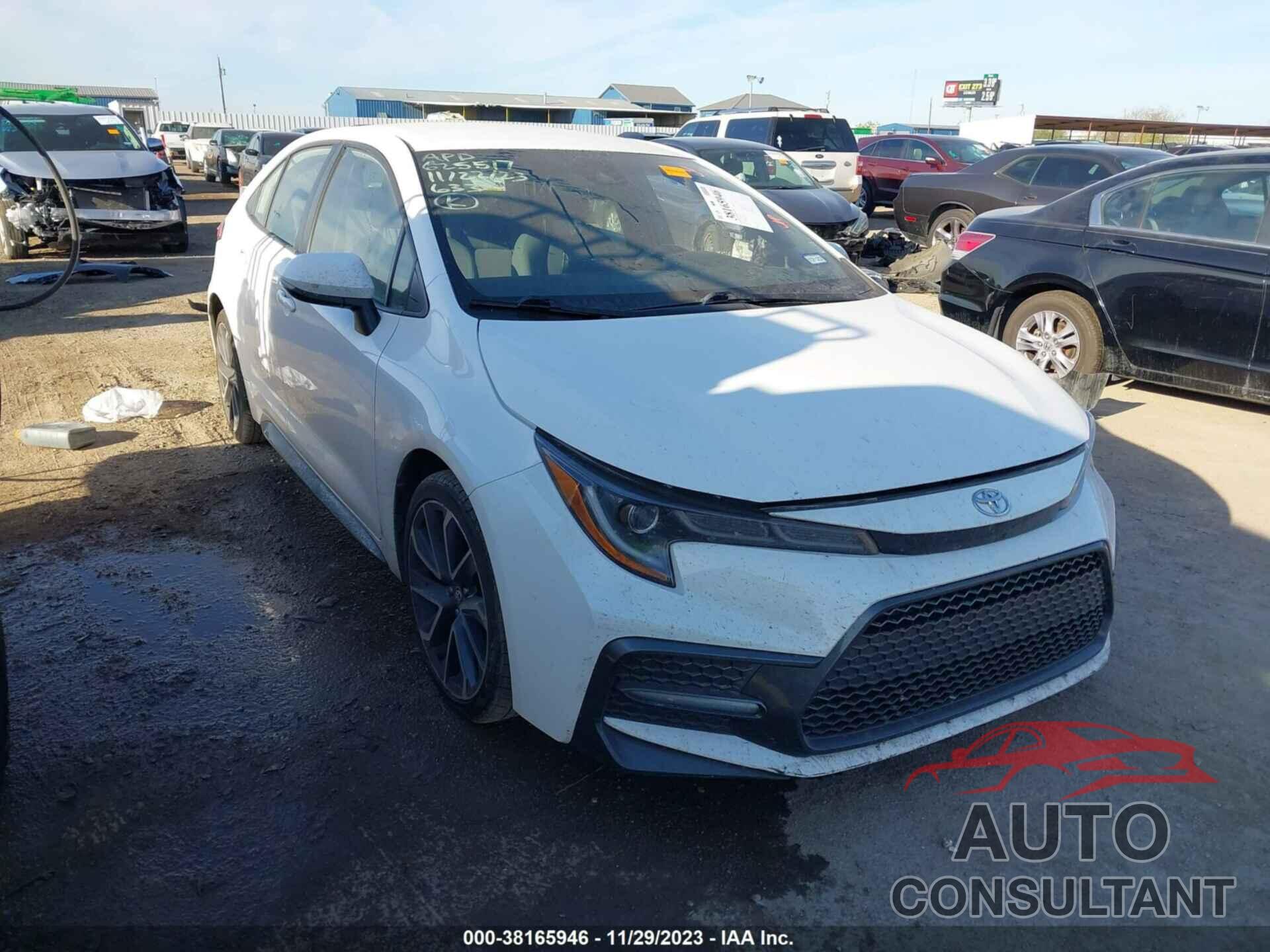 TOYOTA COROLLA 2020 - JTDS4RCE5LJ026584