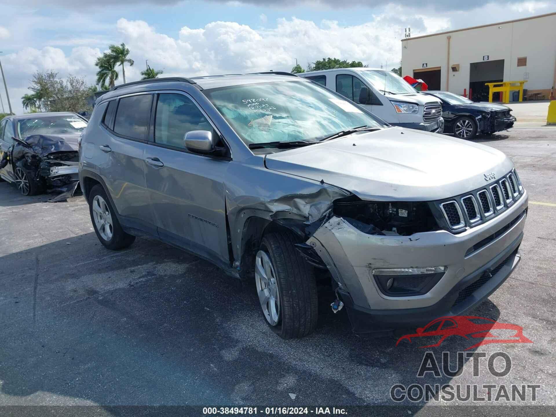 JEEP COMPASS 2021 - 3C4NJDBB1MT598097