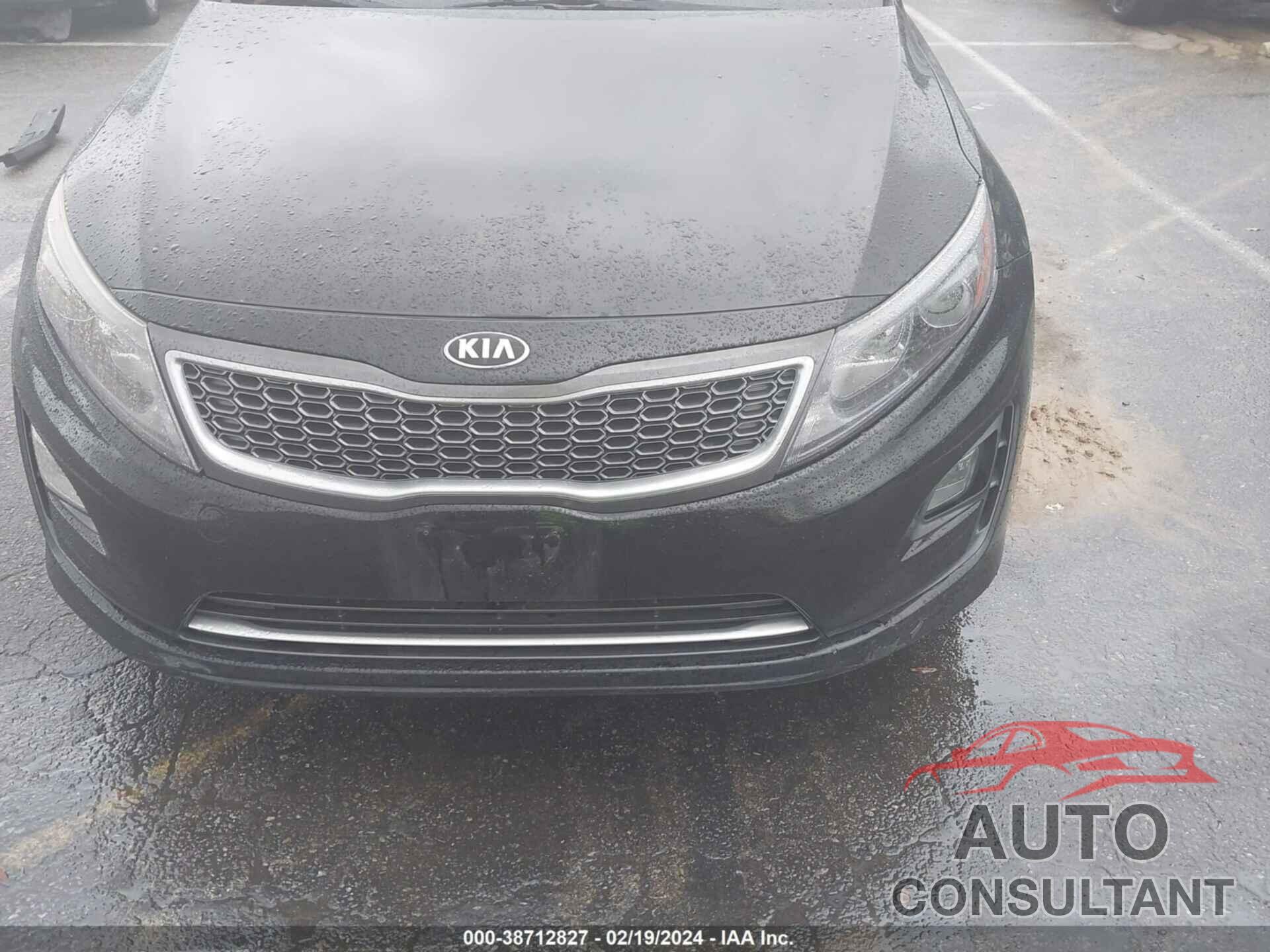 KIA OPTIMA HYBRID 2016 - KNAGM4AD1G5093309