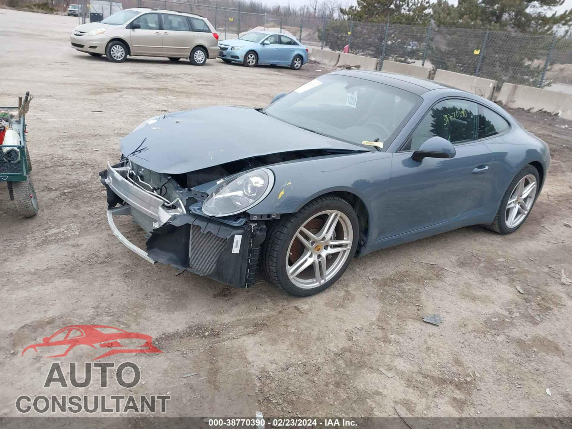 PORSCHE 911 2017 - WP0AA2A99HS106215