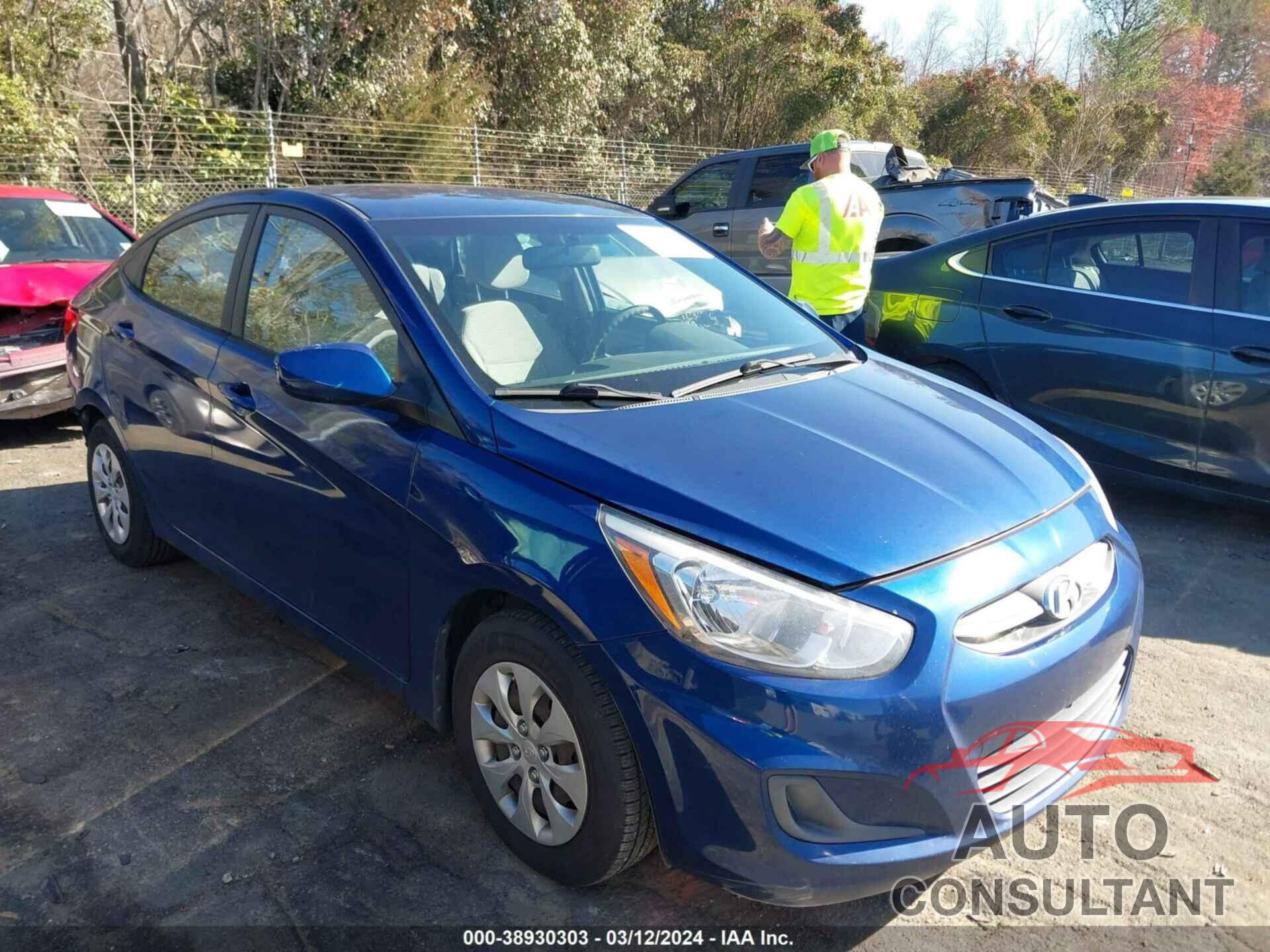 HYUNDAI ACCENT 2016 - KMHCT4AE4GU146843