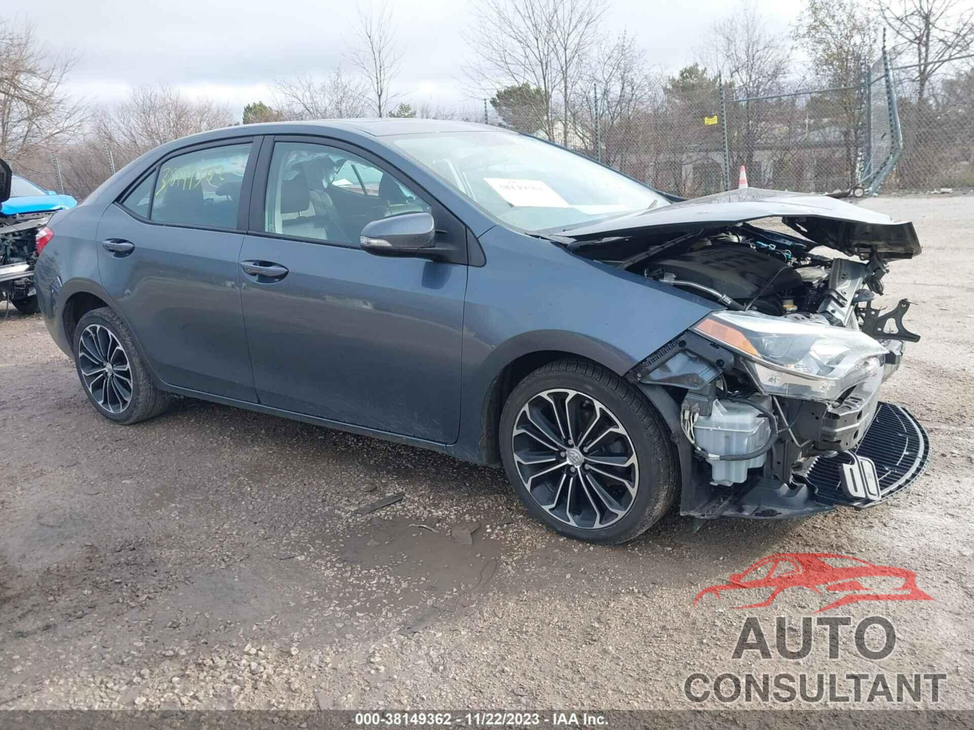 TOYOTA COROLLA 2016 - 2T1BURHE1GC725415