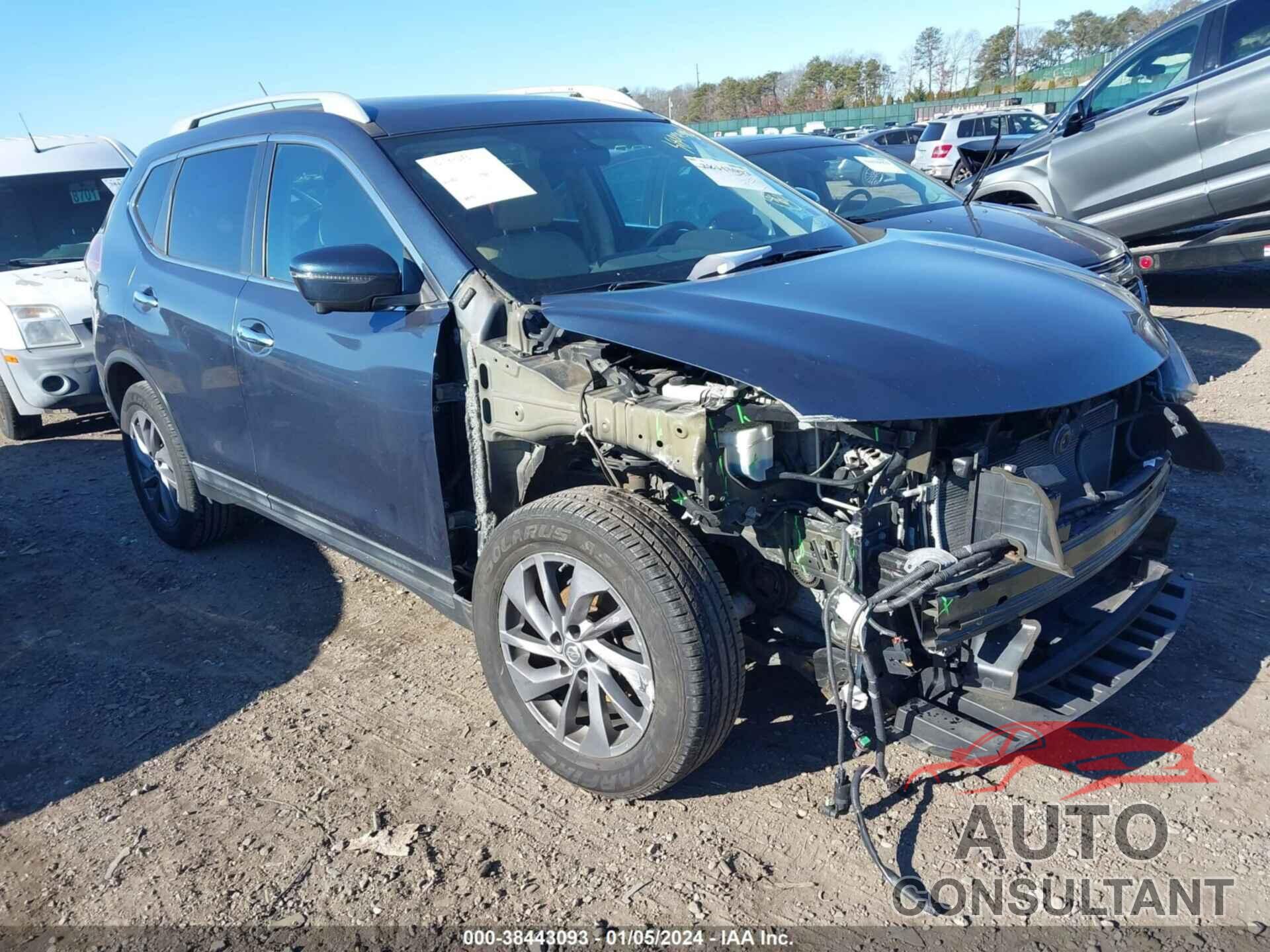 NISSAN ROGUE 2016 - 5N1AT2MV1GC742134