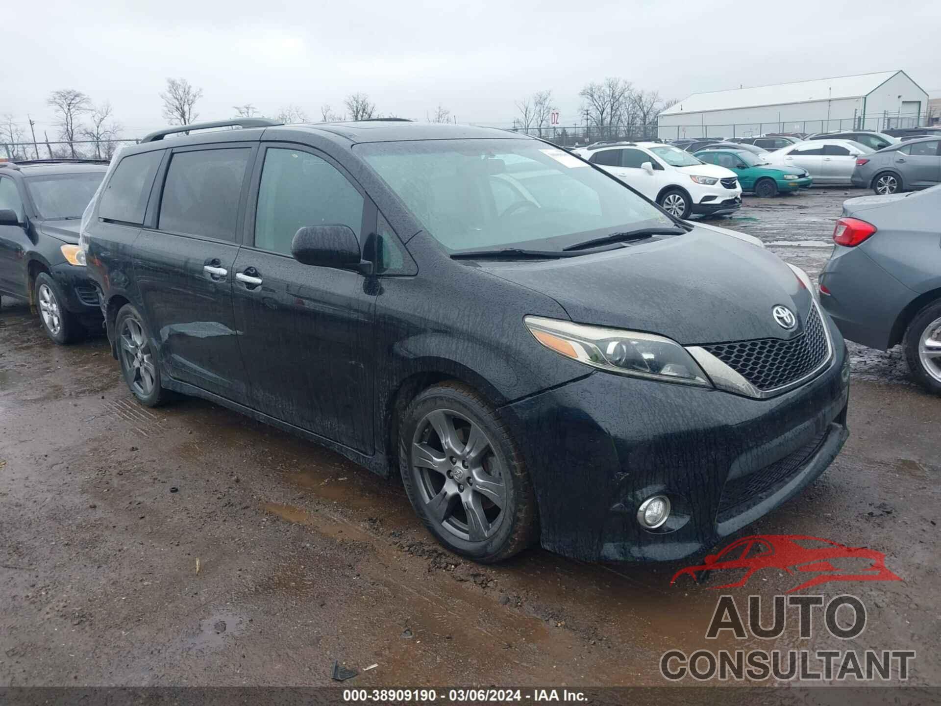 TOYOTA SIENNA 2017 - 5TDXZ3DC1HS766662