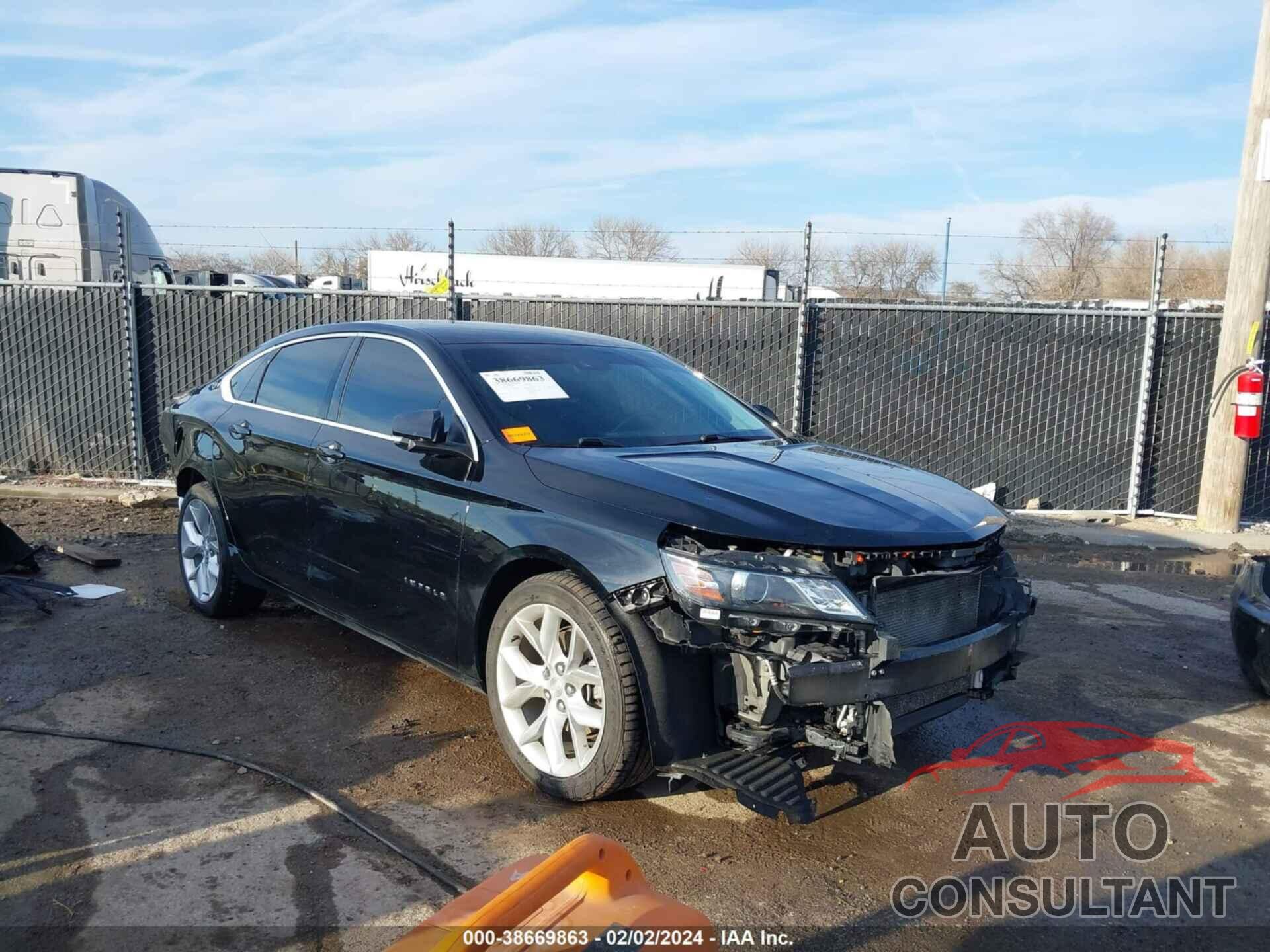 CHEVROLET IMPALA 2017 - 2G1105S37H9177339