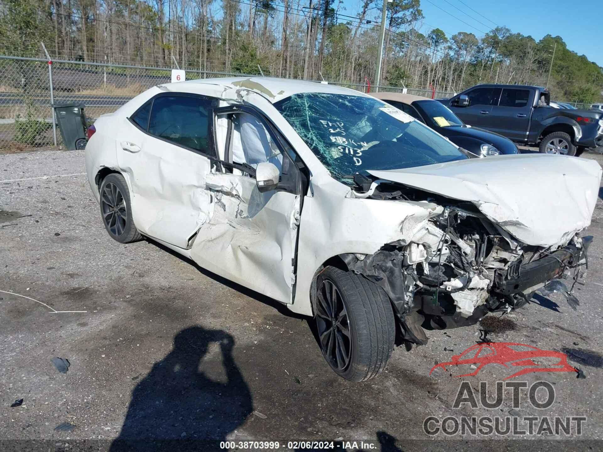 TOYOTA COROLLA 2017 - 5YFBURHE4HP635113
